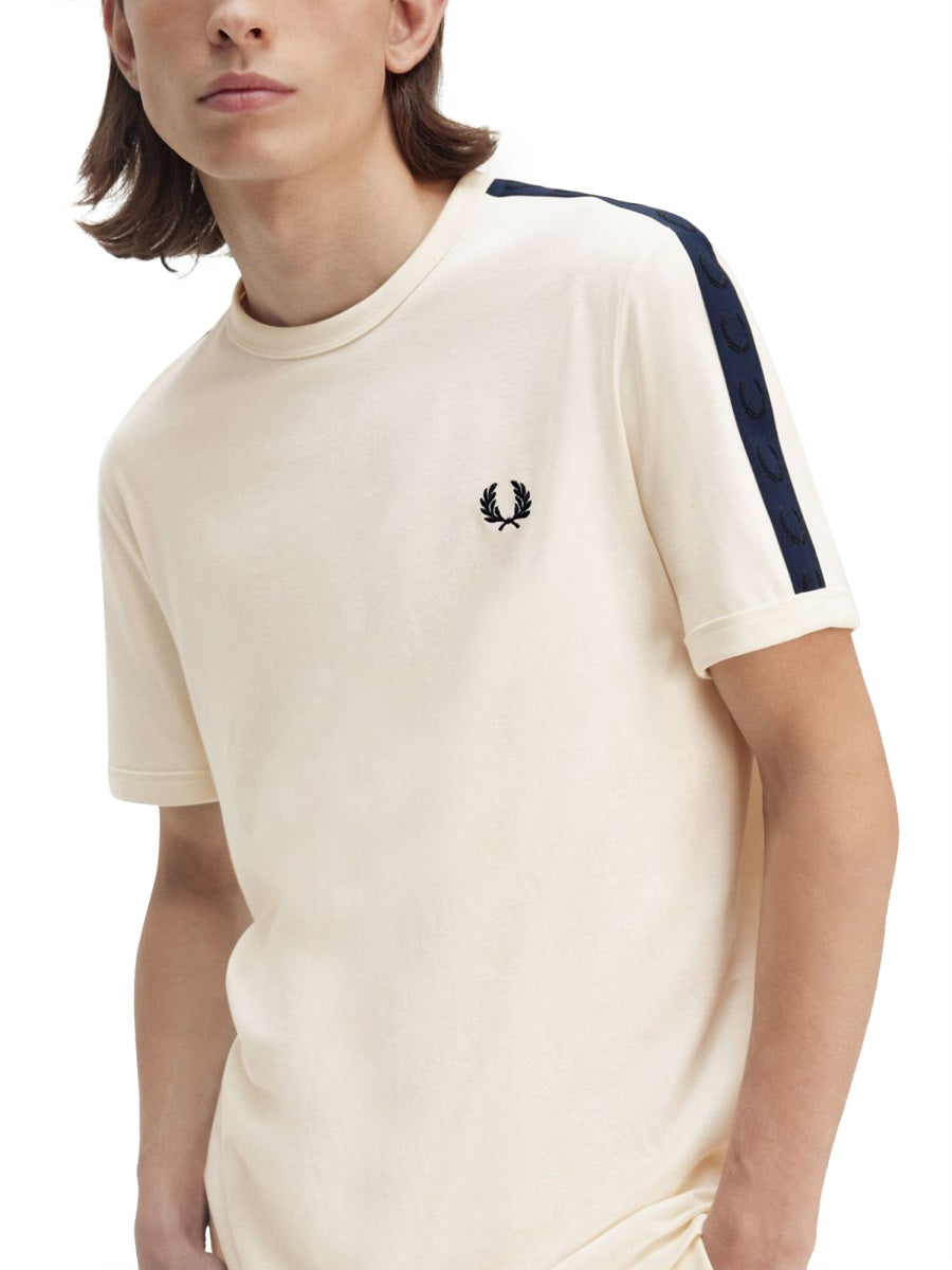 RINGER T-SHIRT WITH CONTRAST WEBBING