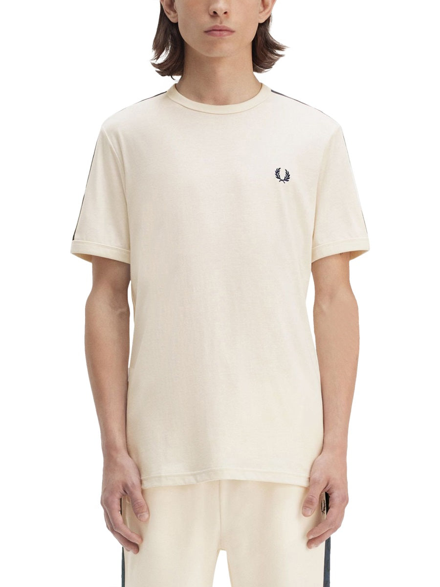 RINGER T-SHIRT WITH CONTRAST WEBBING