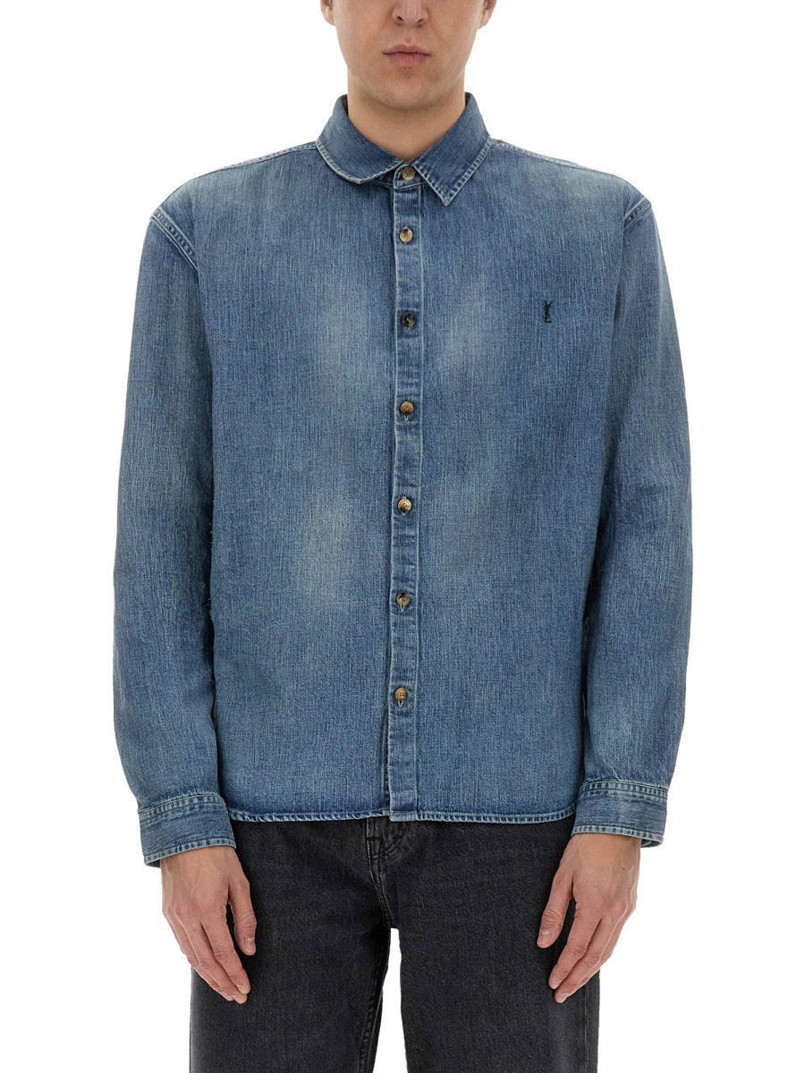CAMICIA "CASSANDRE" IN DENIM