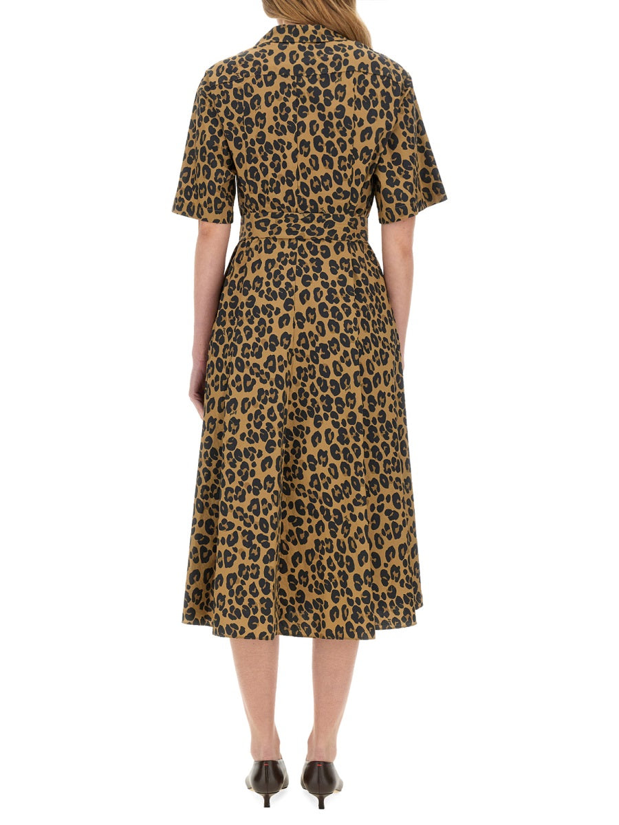 DRESS WITH ANIMAL PATTERN