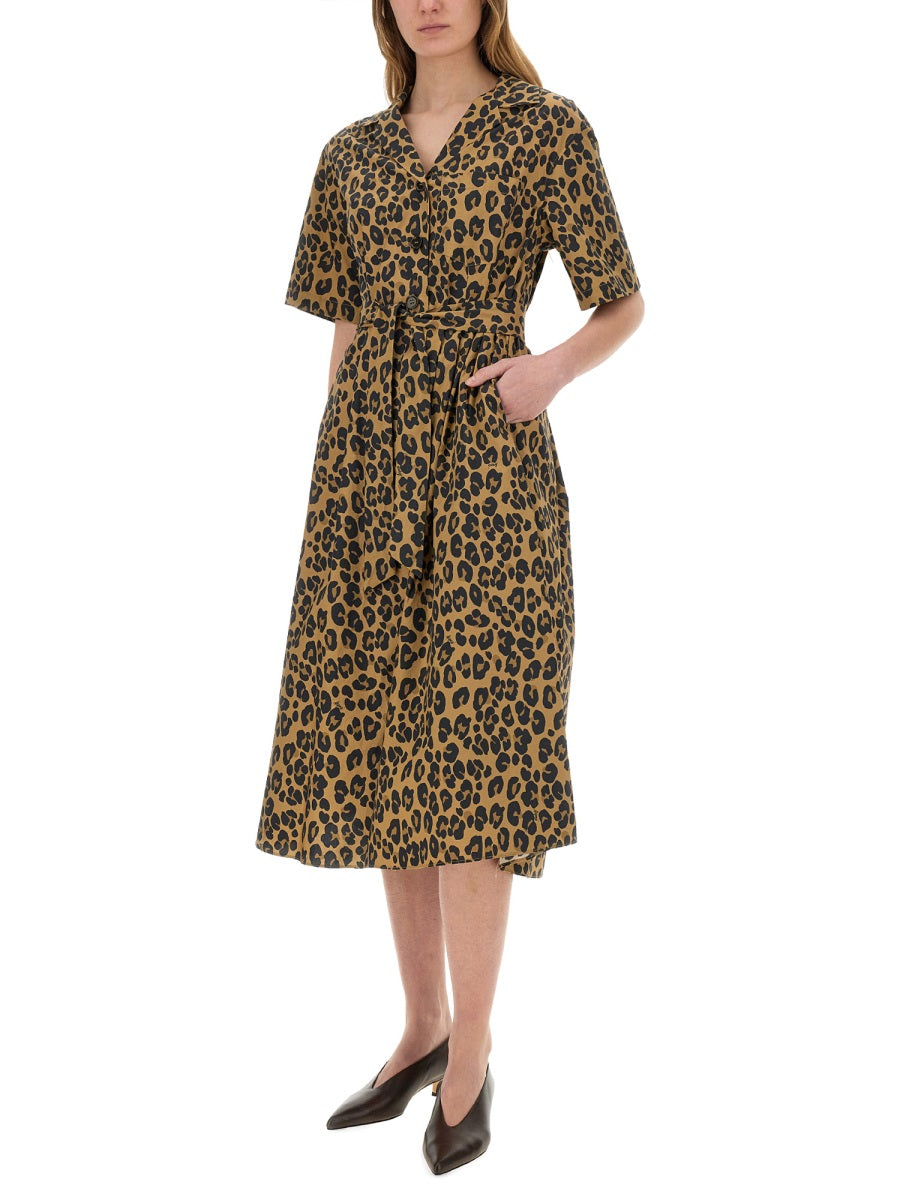 DRESS WITH ANIMAL PATTERN