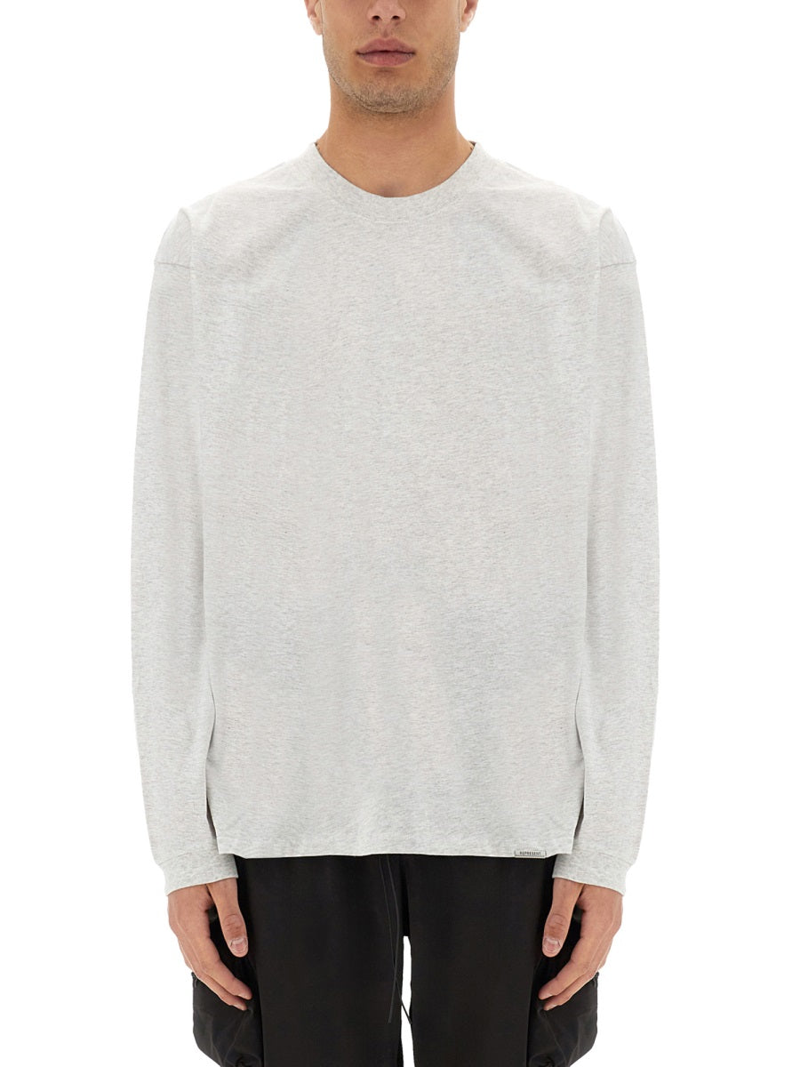 LONG SLEEVE "INITIAL" T-SHIRT
