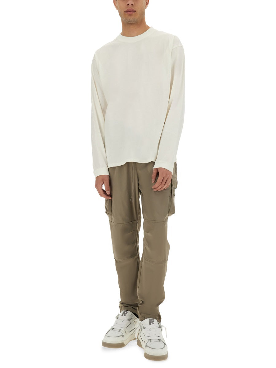 LONG SLEEVE "INITIAL" T-SHIRT