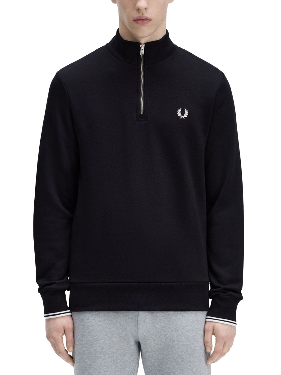 HALF-ZIP SWEATSHIRT