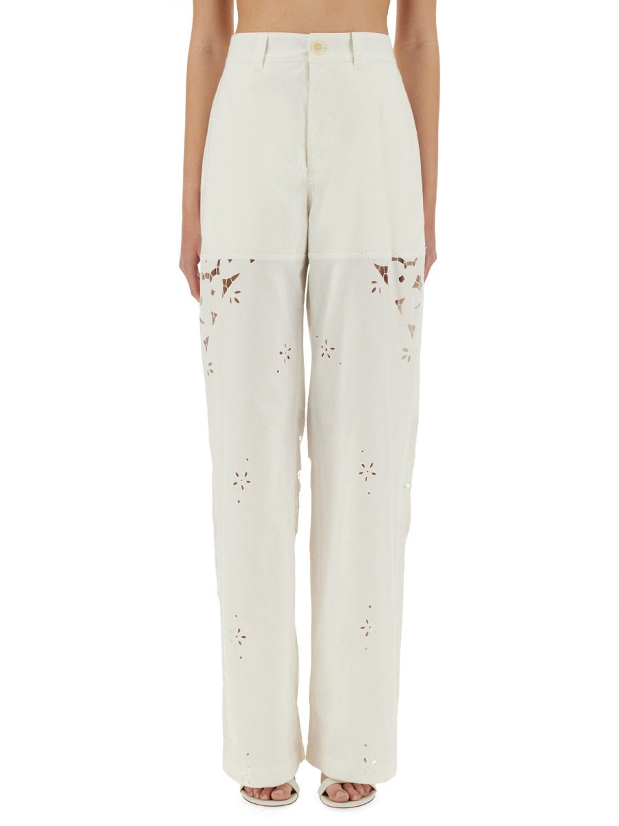 UPCYCLED LINEN PANTS