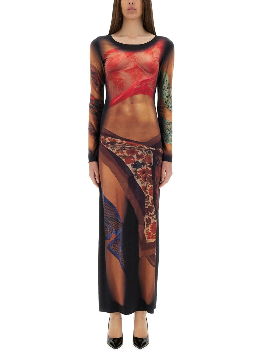 LONG DRESS "STATUES"