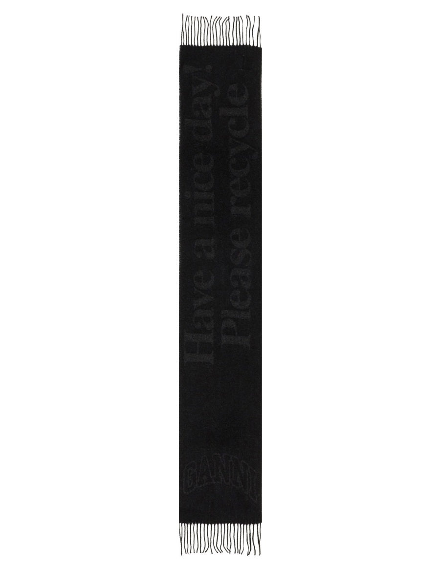 SCARF WITH LOGO
