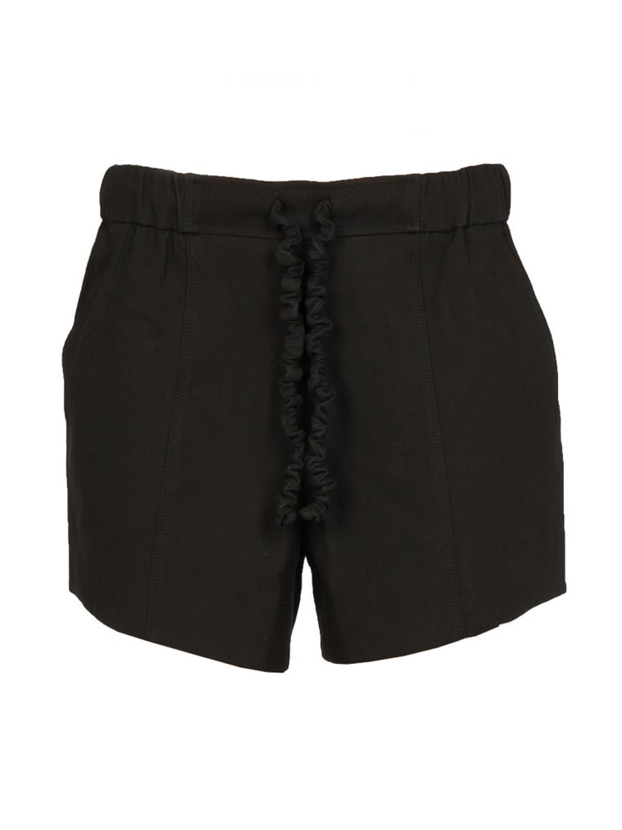 SHORTS WITH RUFFLED ELASTIC