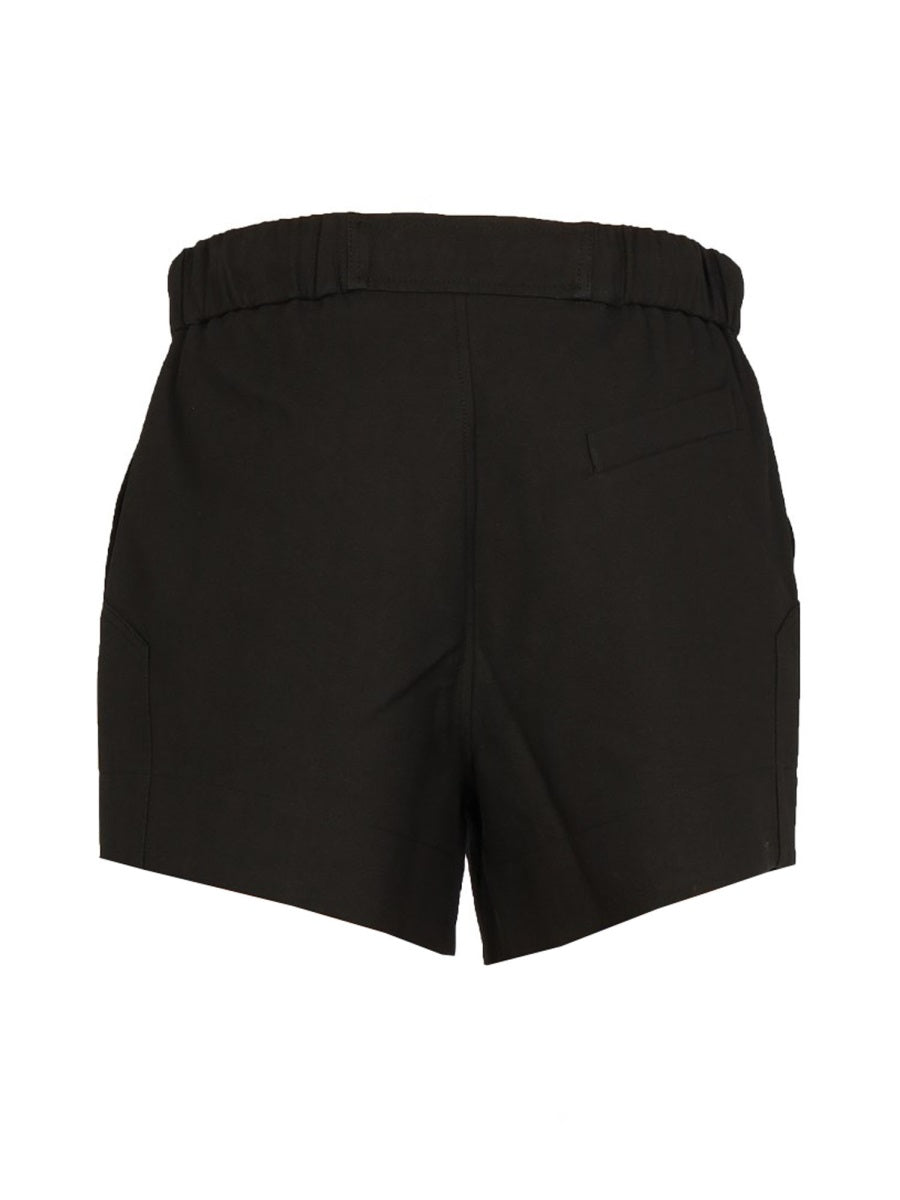 SHORTS WITH RUFFLED ELASTIC