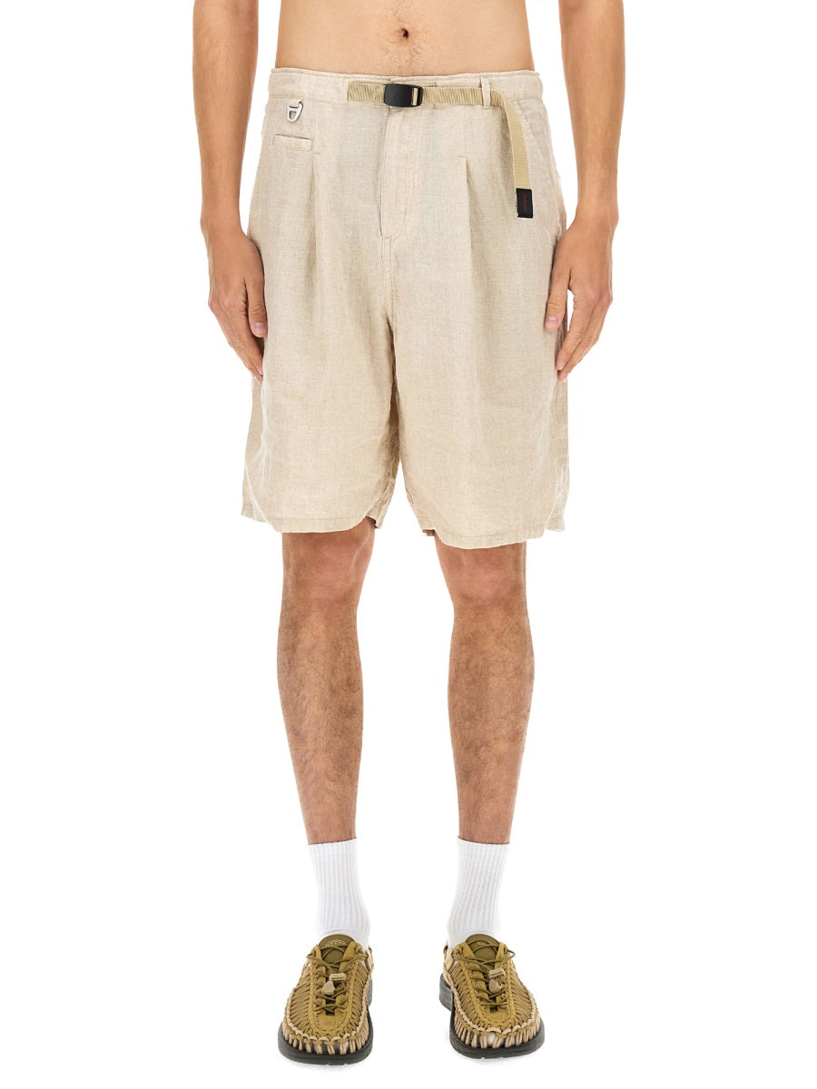 LINEN SHORTS