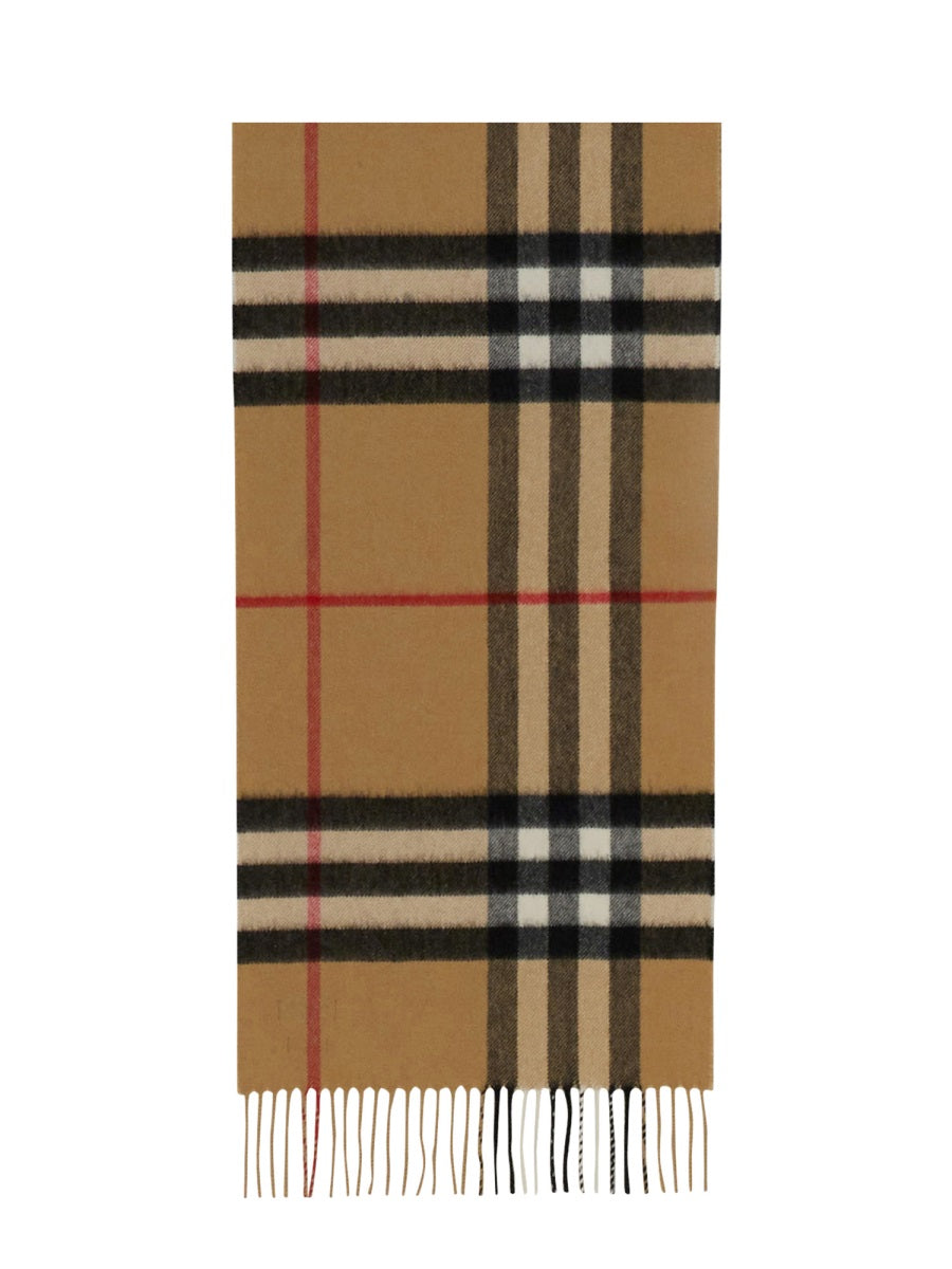 CASHMERE CHECK SCARF