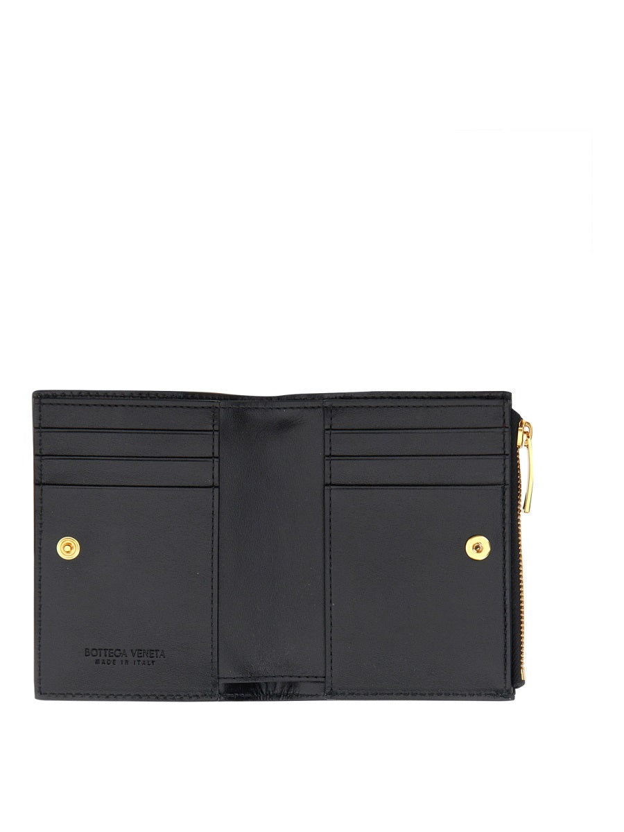 PORTAFOGLIO BI-FOLD CON ZIP SMALL