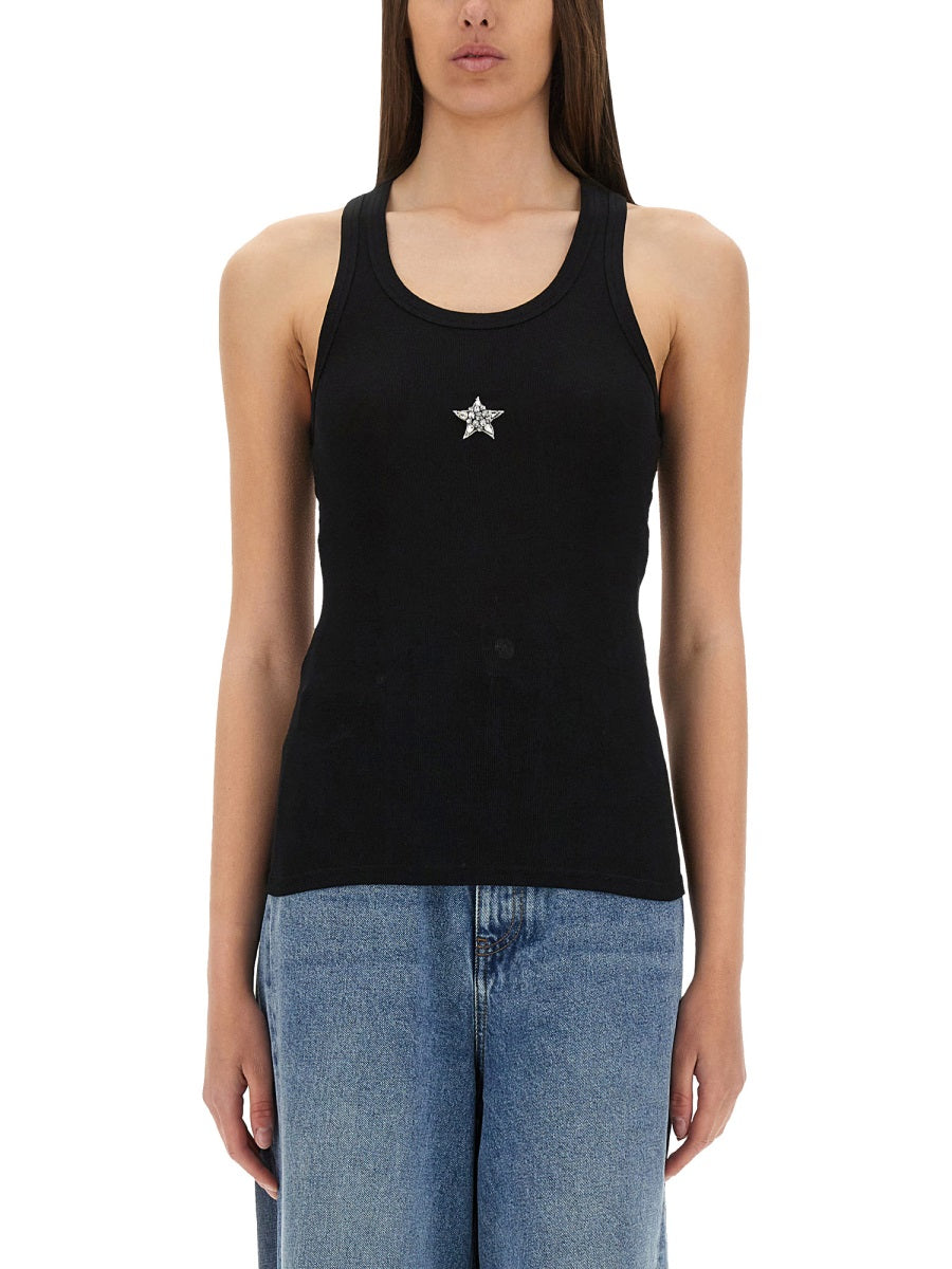 "CRYSTAL MINI STAR" TANK TOP