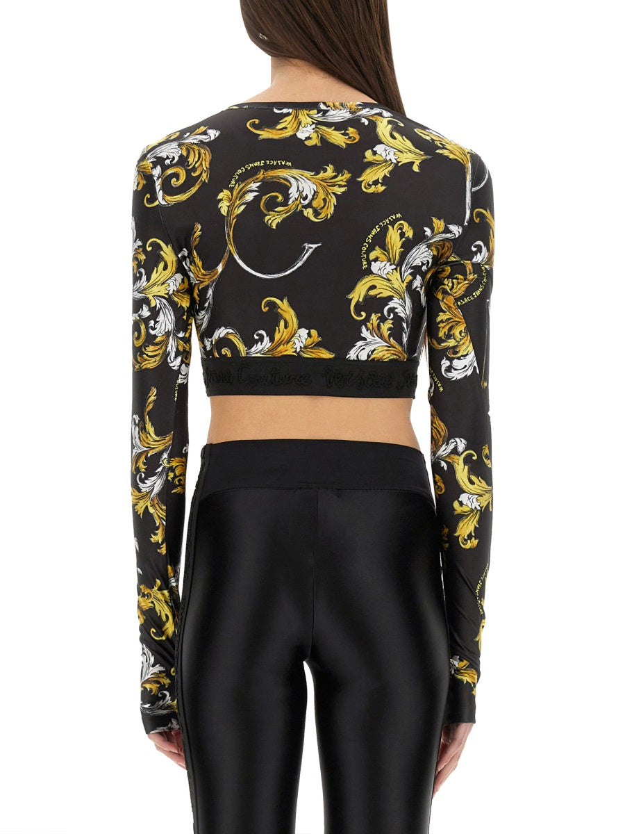 "OUTLINE BAROQUE" SHORT TOP