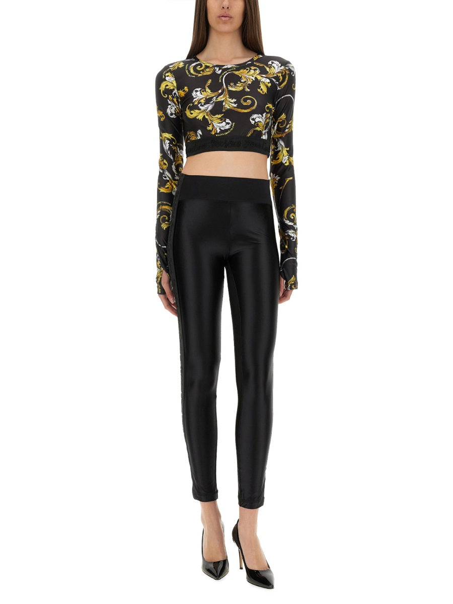 "OUTLINE BAROQUE" SHORT TOP