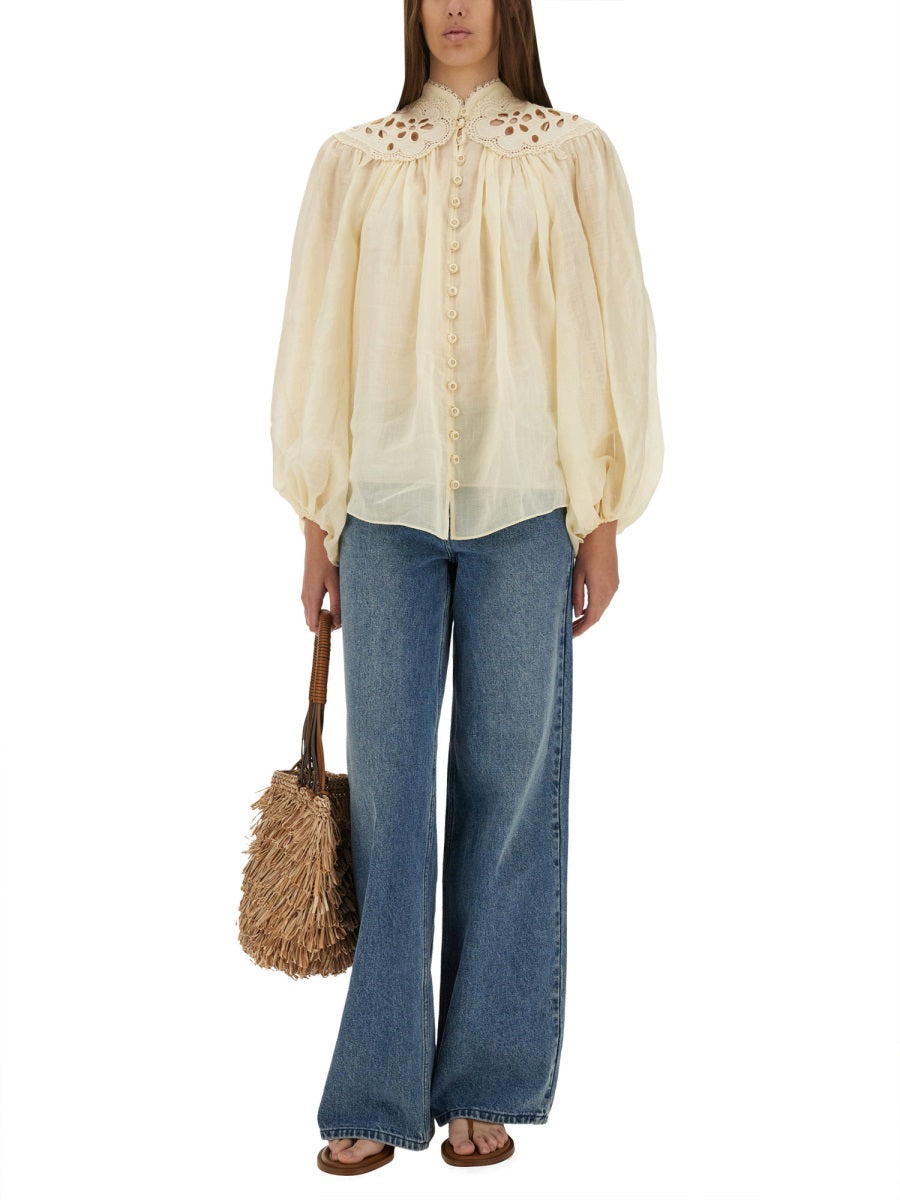 EMBROIDERED BLOUSE "COCO"