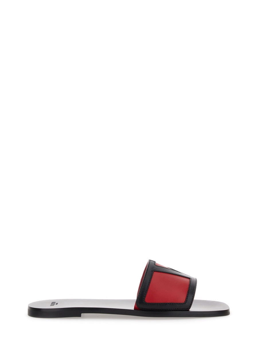 VIVA SUPERSTAR SLIDE SANDAL IN NAPPA LEATHER