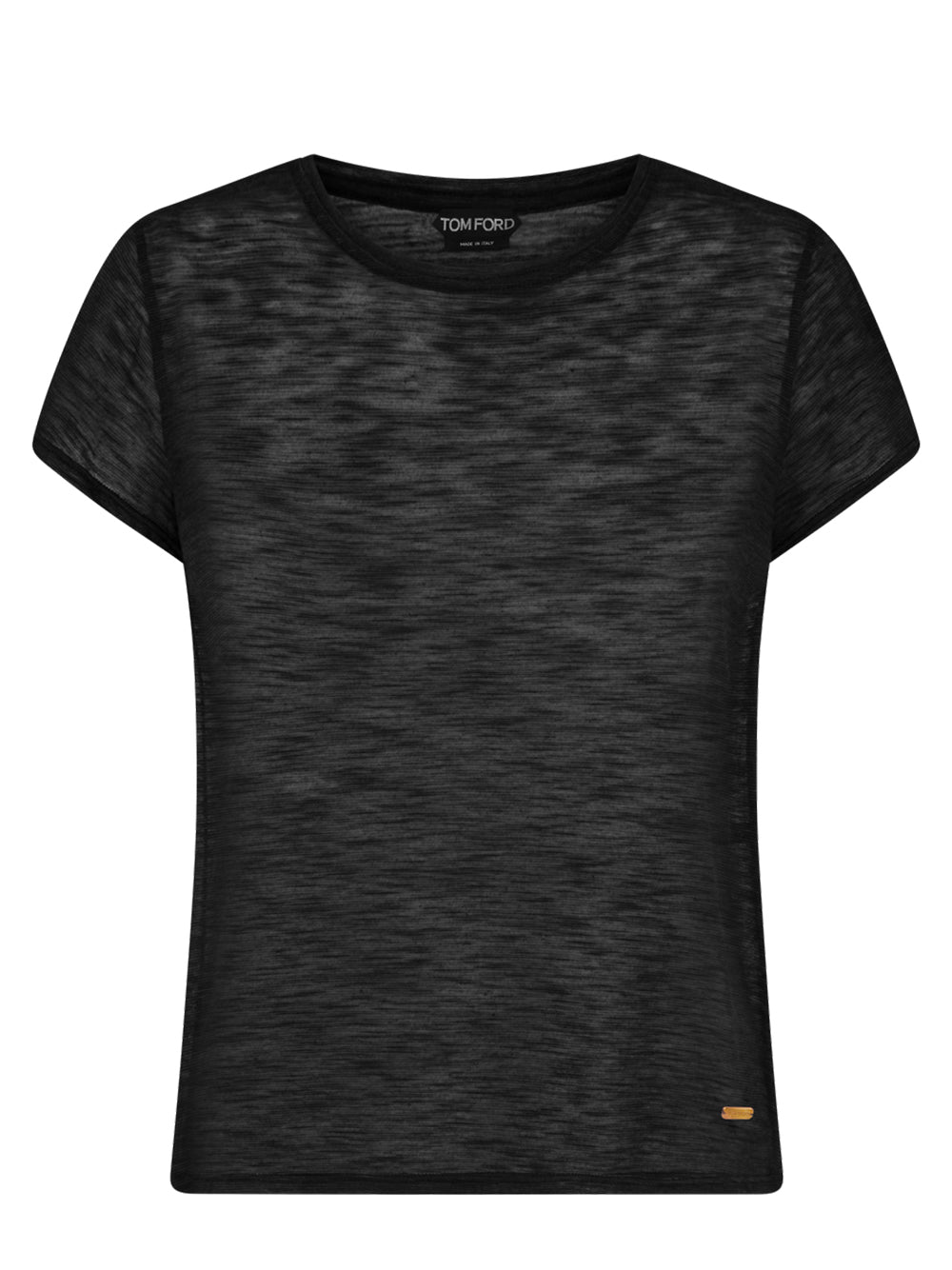 SLUB COTTON JERSEY CREWNECK T-SHIRT