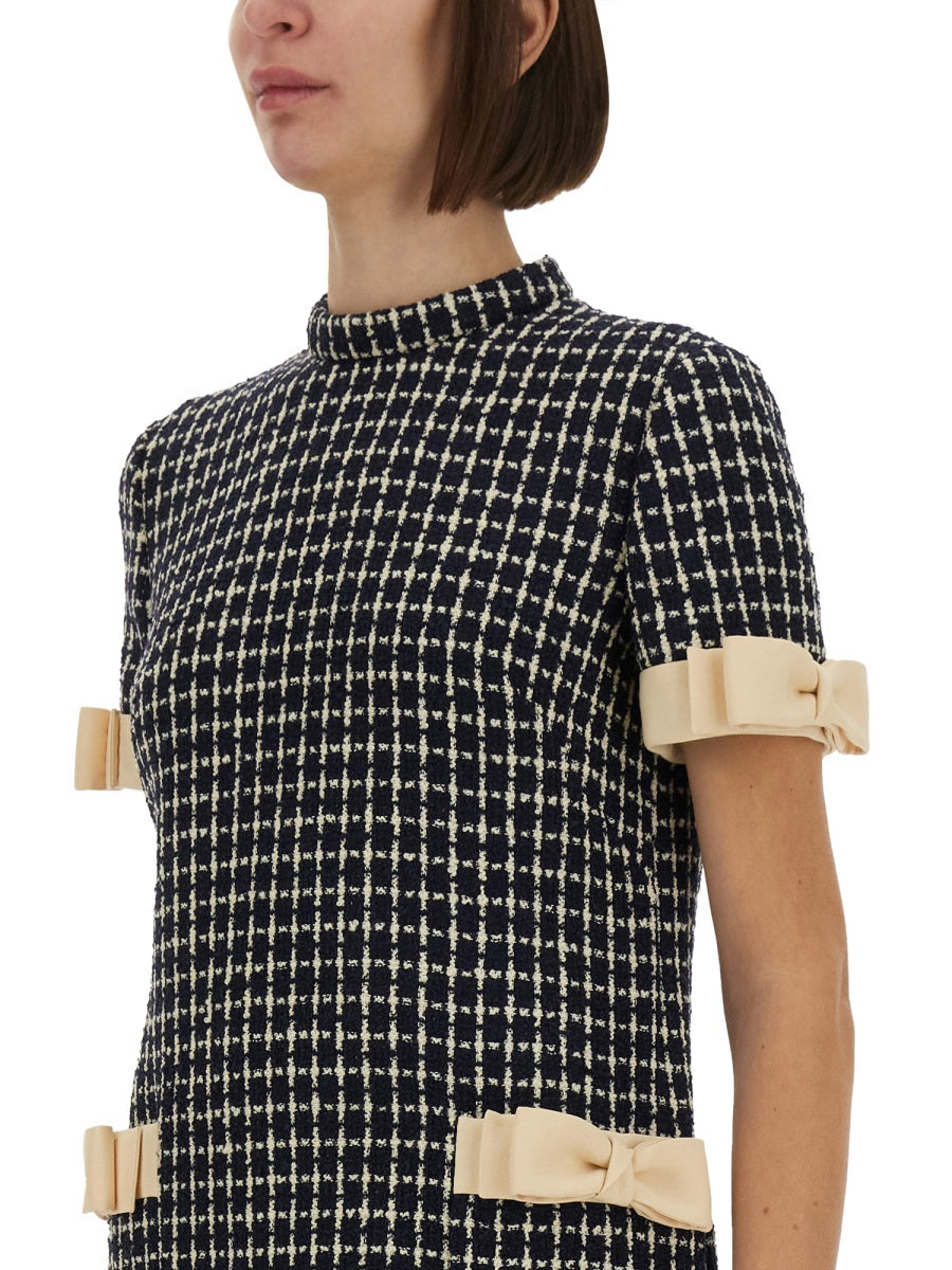 BOUCLE' SHORT DRESS