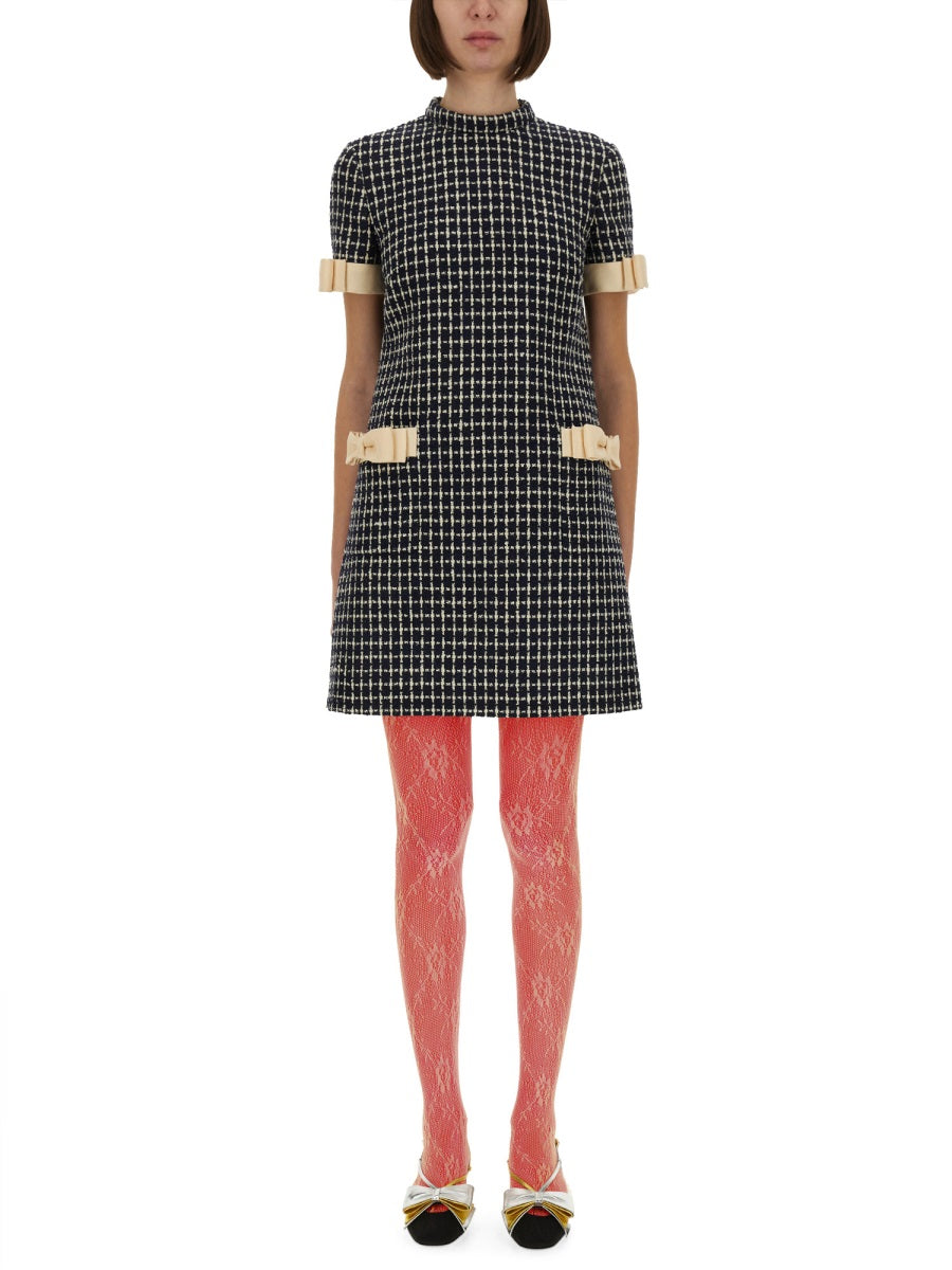 BOUCLE' SHORT DRESS