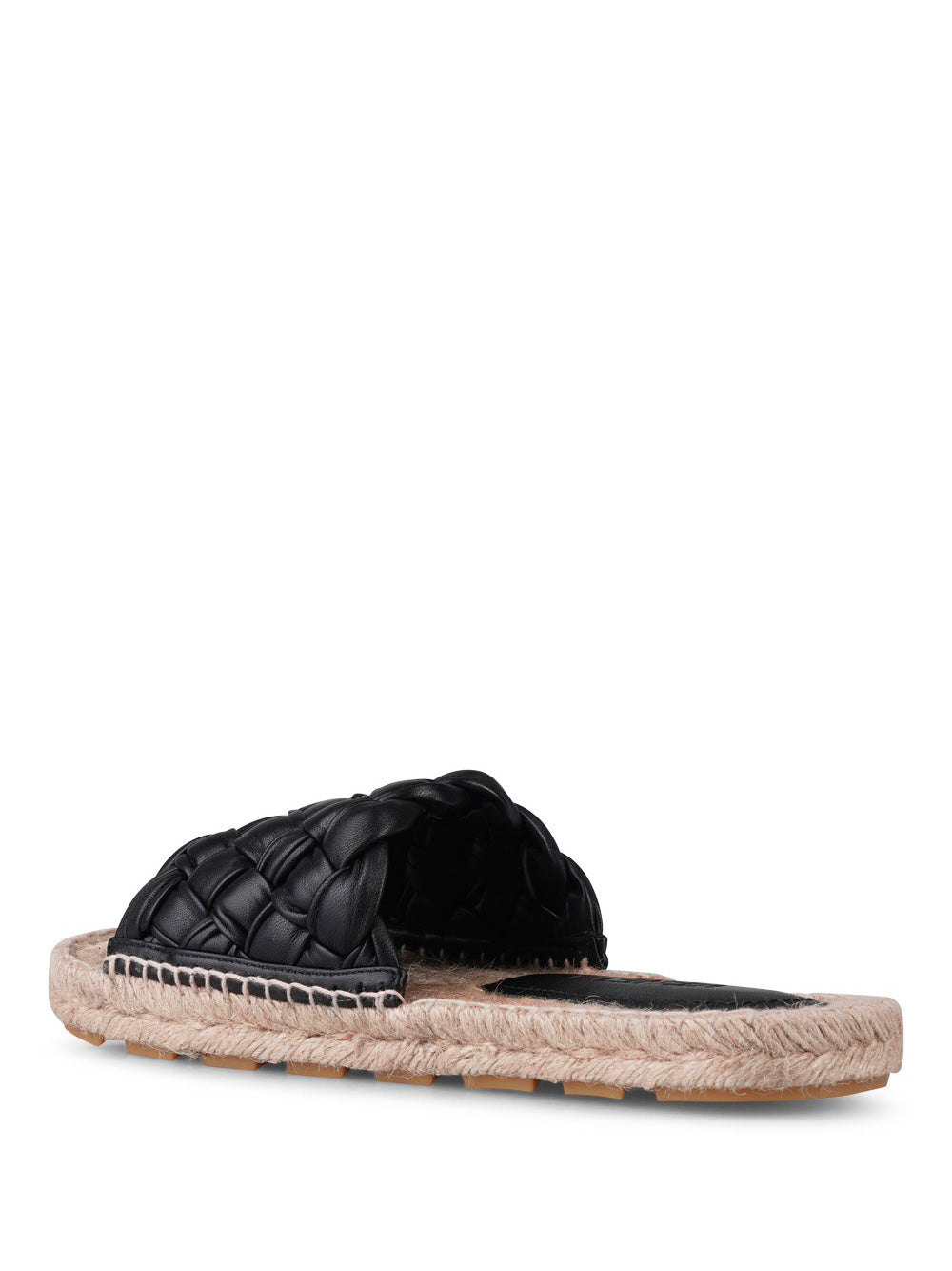 INTRECCIATO LEATHER SLIDES