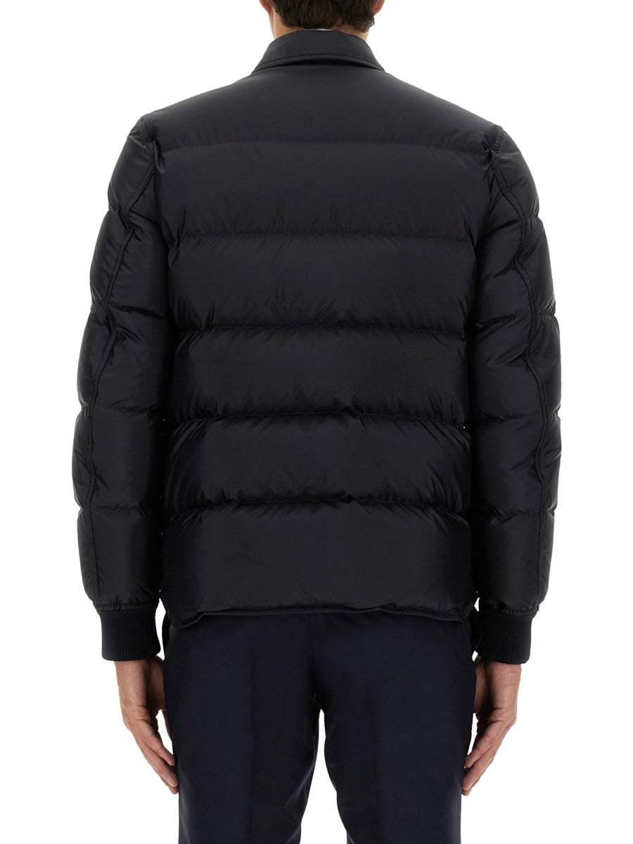 "TECHNO SATIN" PADDED JACKET