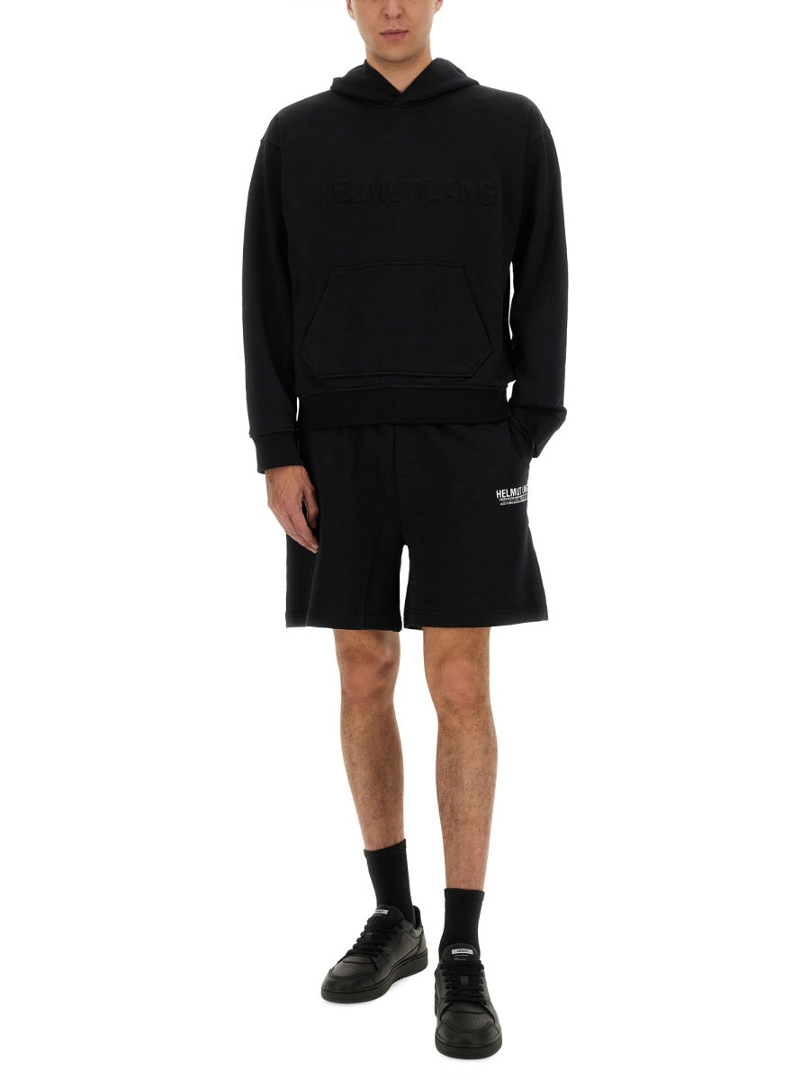 SWEATSHIRT WITH EMBOSSED LOGO
