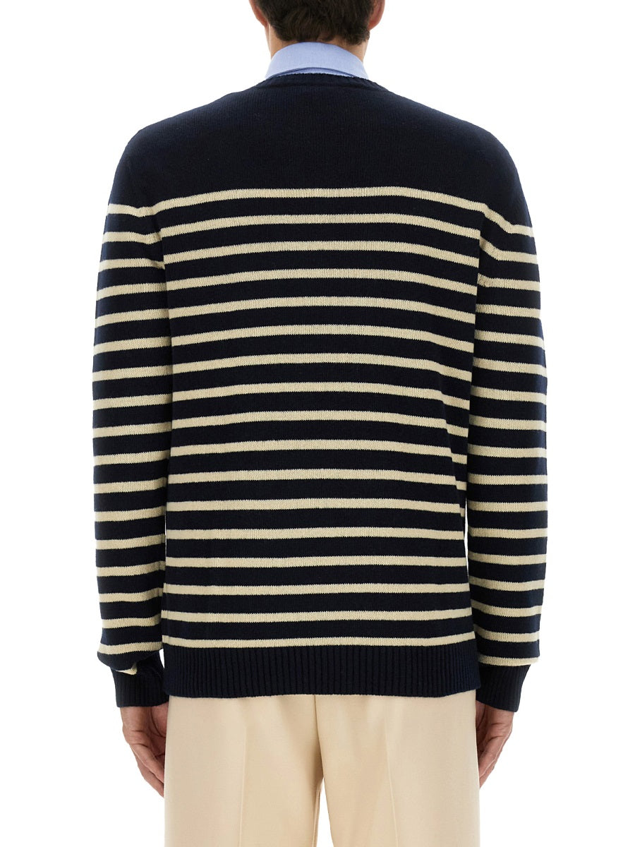 "CHEZ VALENTINE" WOOL SWEATER
