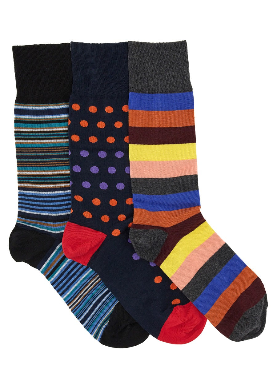 SET OF THREE SOCKS