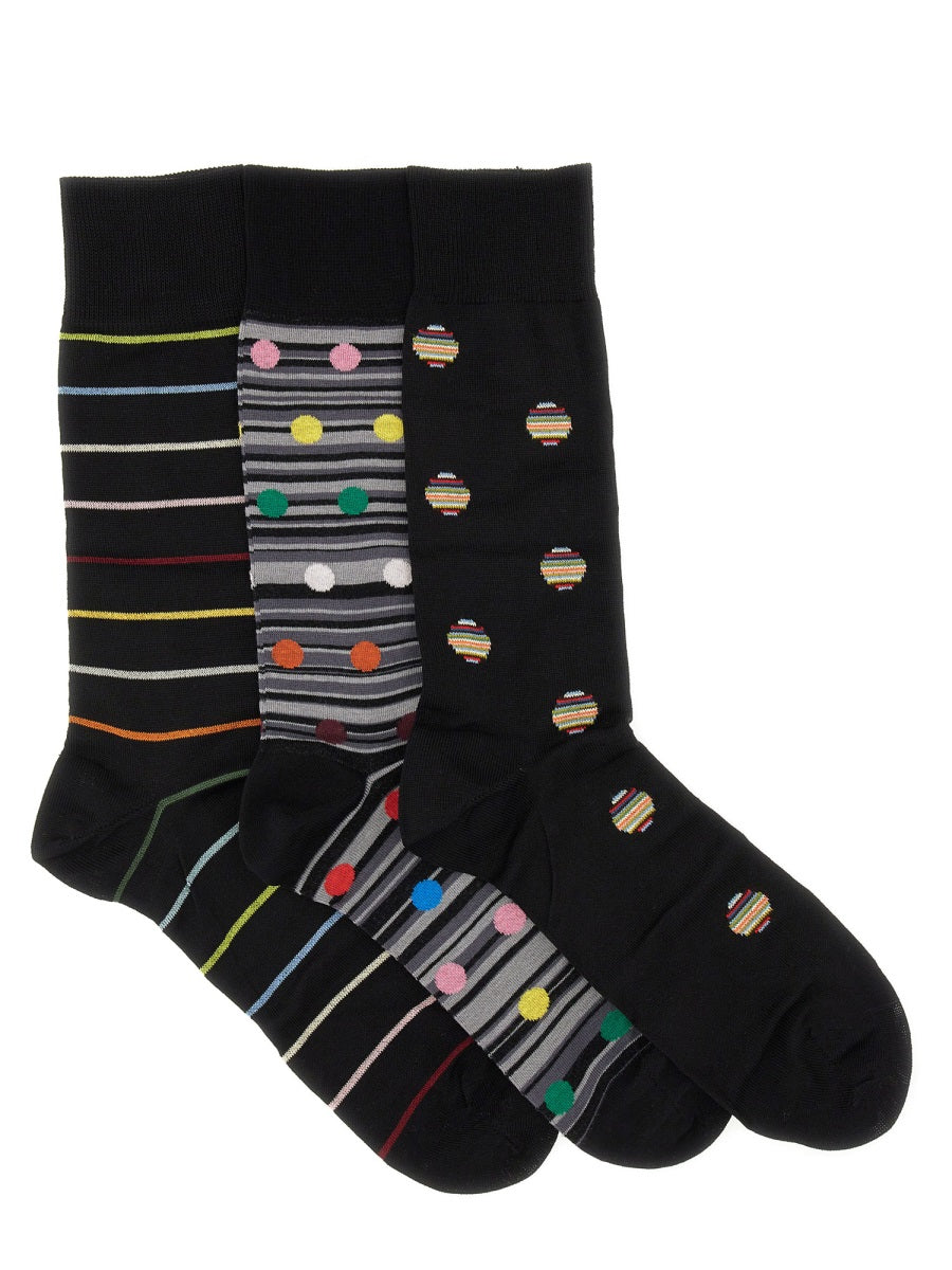 SET OF THREE SOCKS