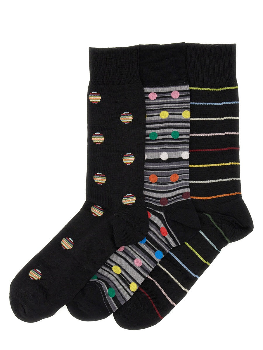 SET OF THREE SOCKS