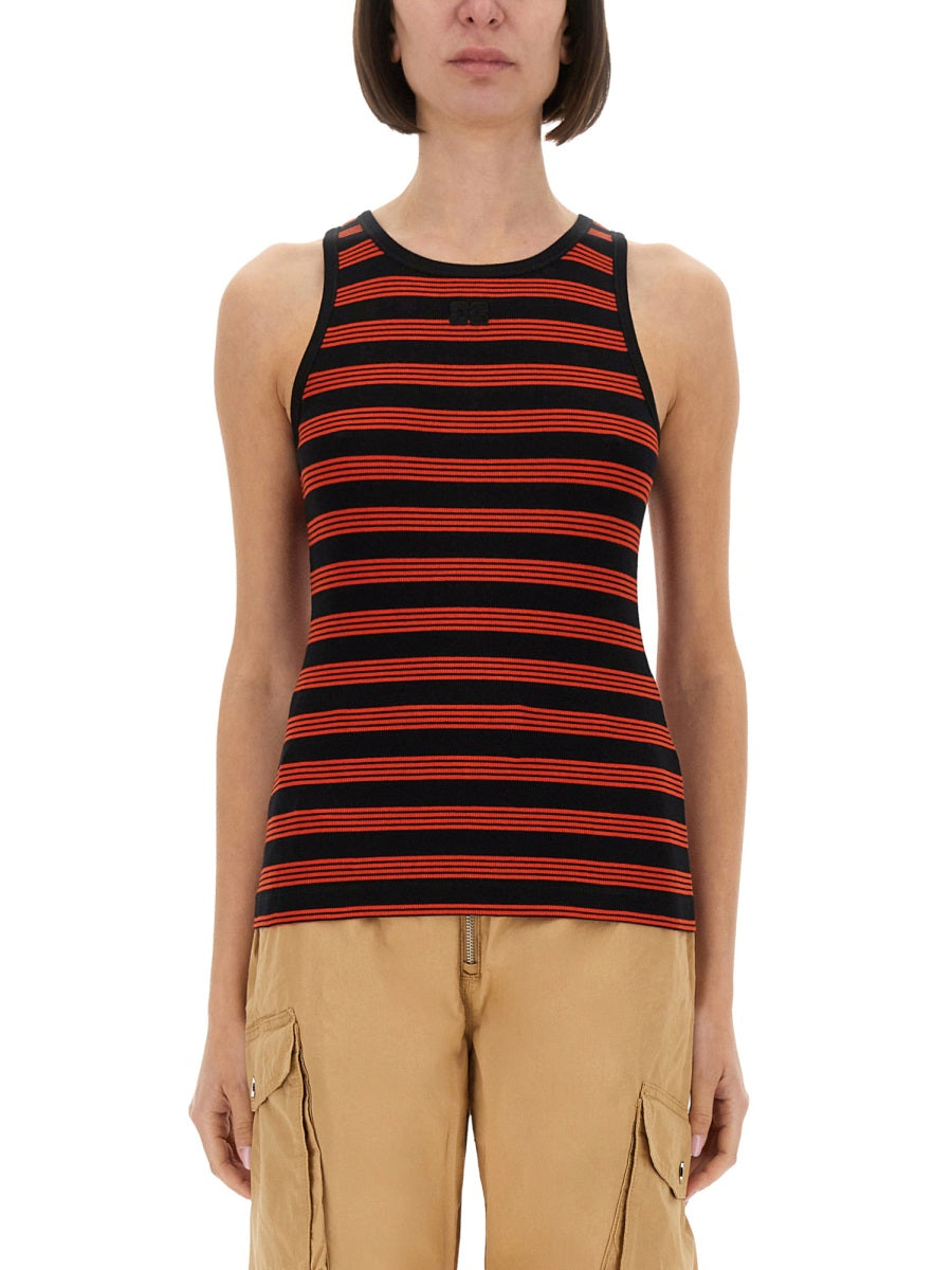 RIBBED COTTON TOP