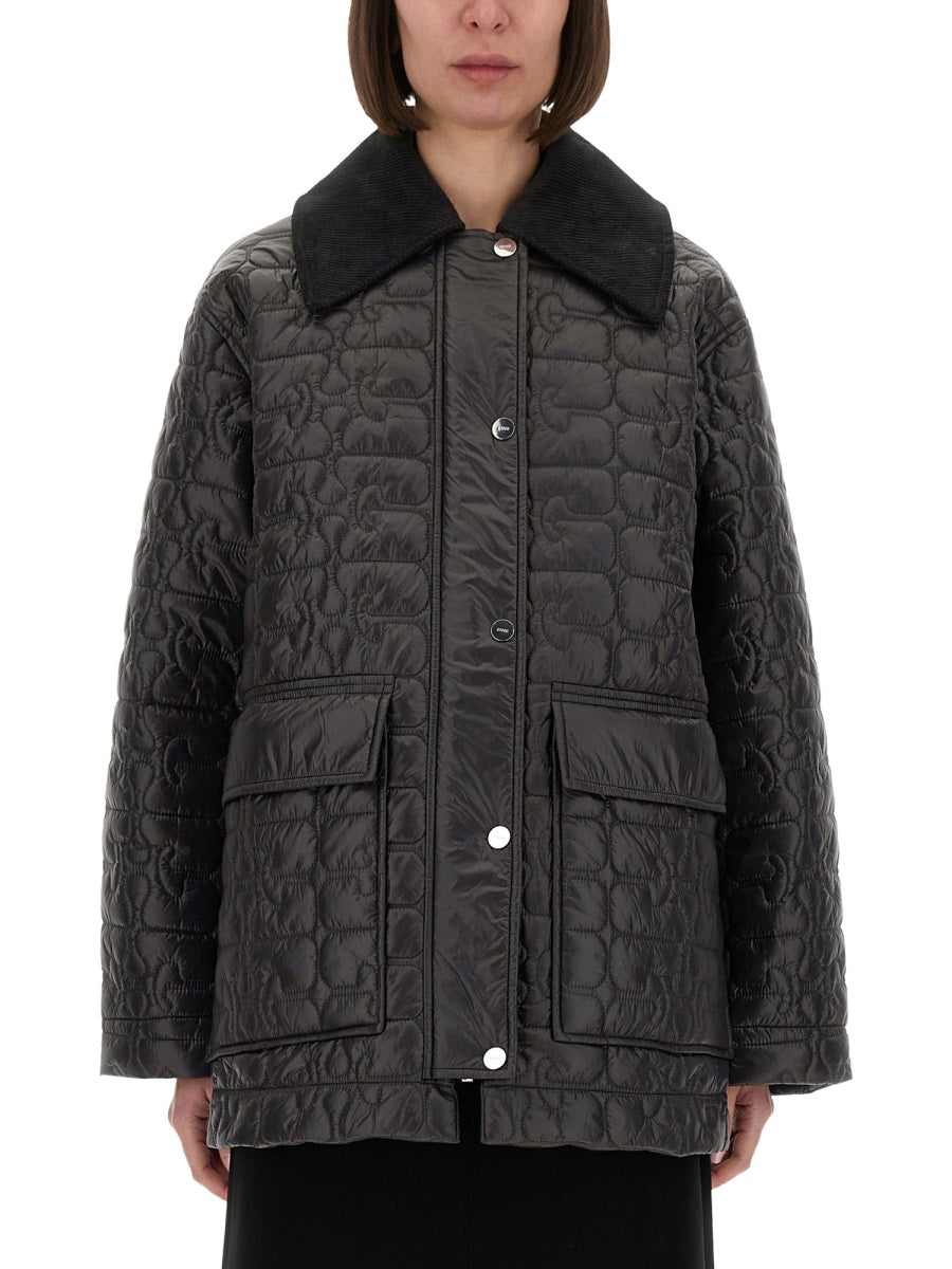 QUILTED MIDI JACKET