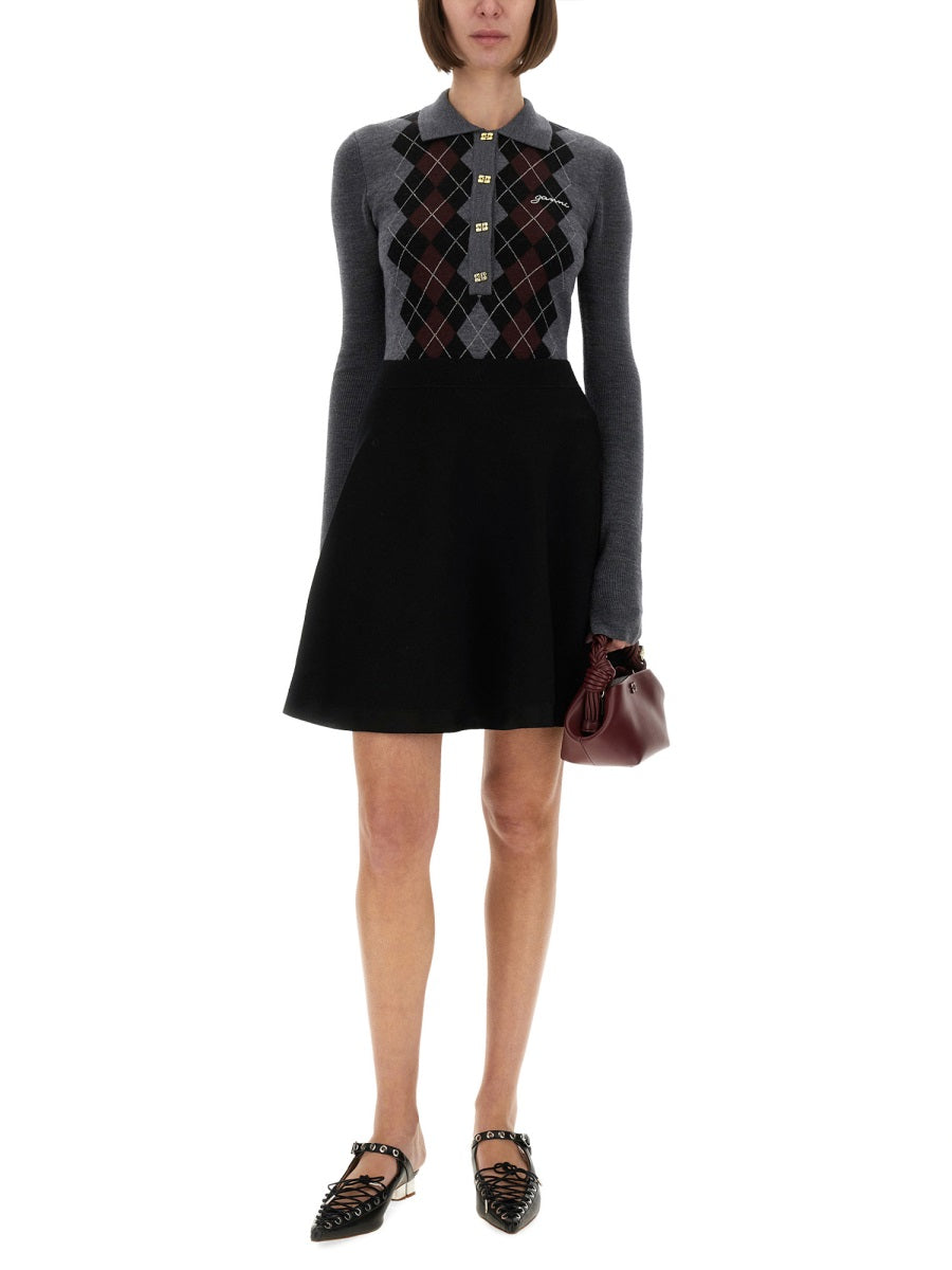 JACQUARD WOOL SWEATER