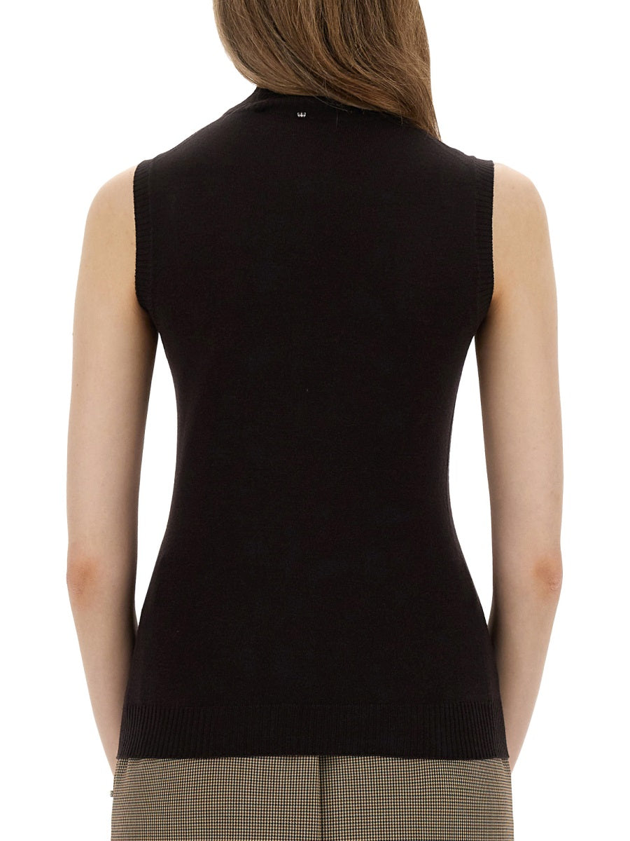 SLEEVELESS "VERTIGO" JERSEY
