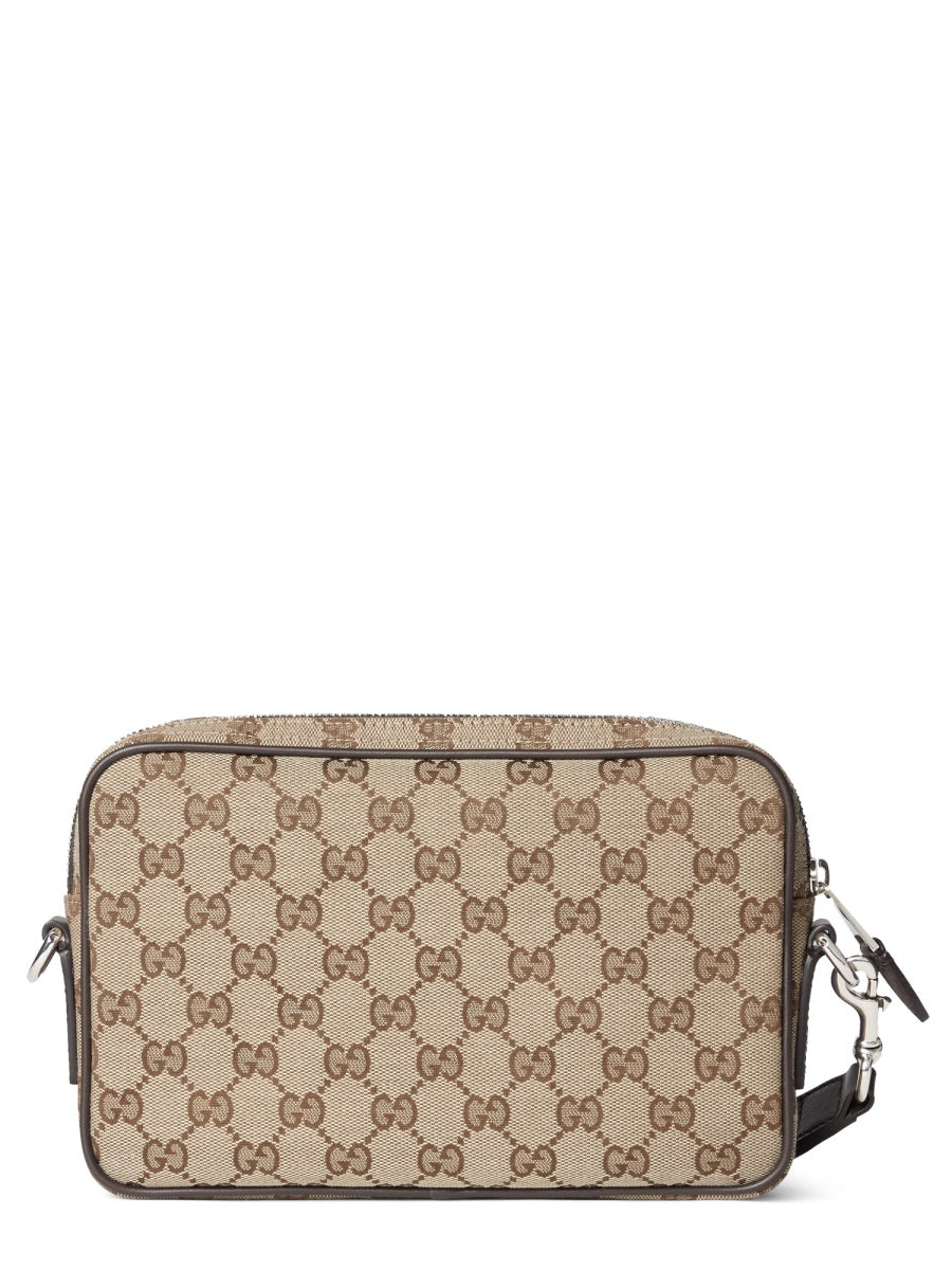 FABRIC SHOULDER BAG "GG" SMALL