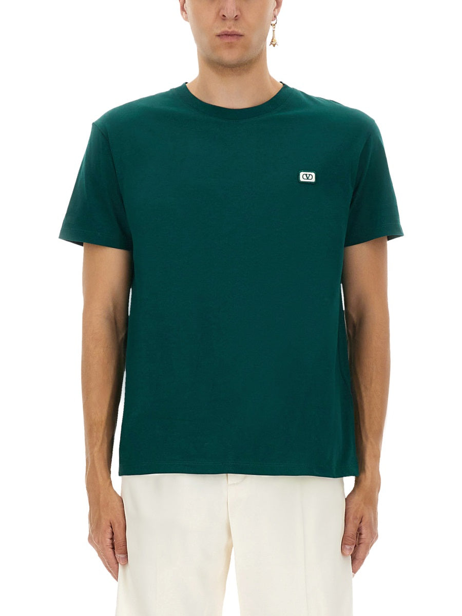 T-SHIRT WITH SIGNATURE VLOGO
