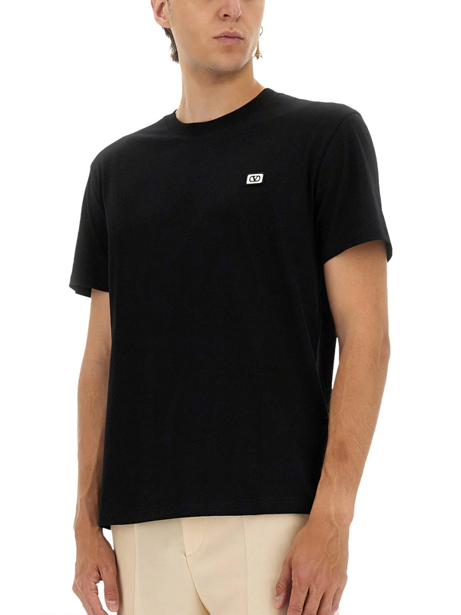 T-SHIRT WITH SIGNATURE VLOGO