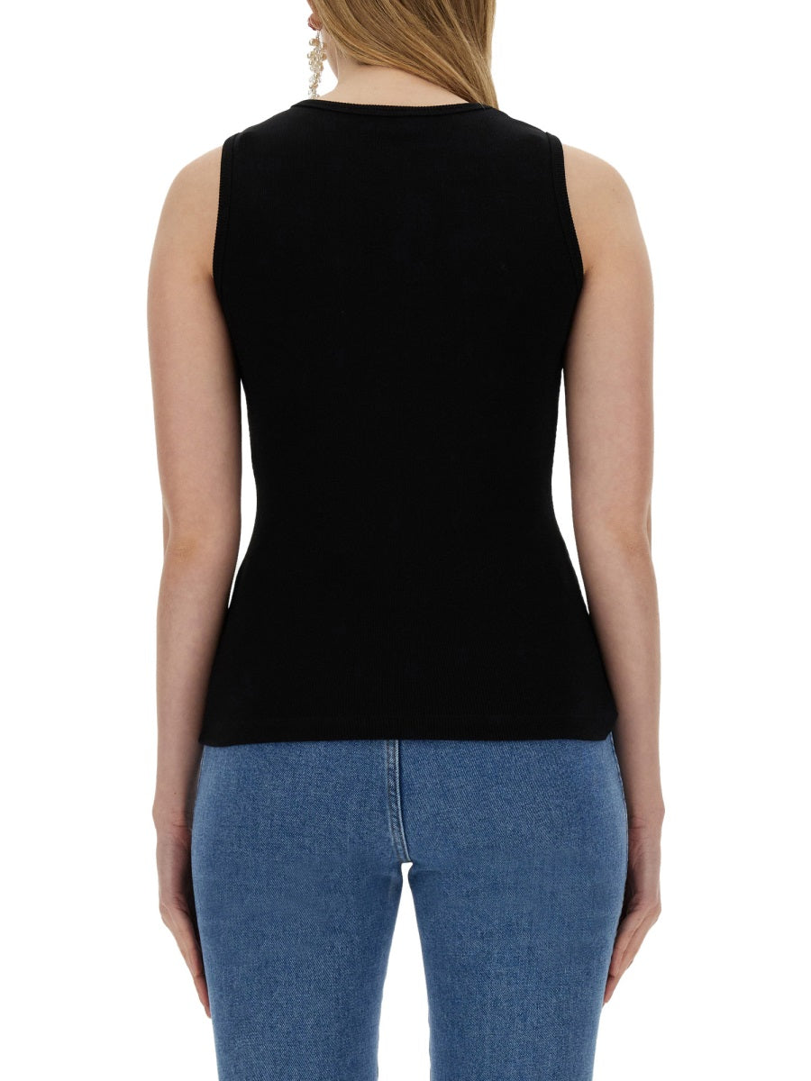 TOP WITH CROCHET INSERT