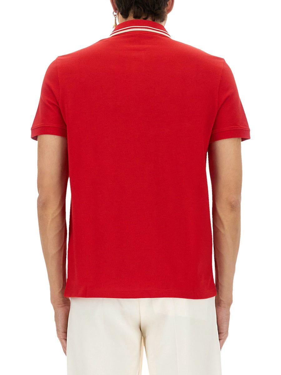 POLO SHIRT WITH SIGNATURE VLOGO