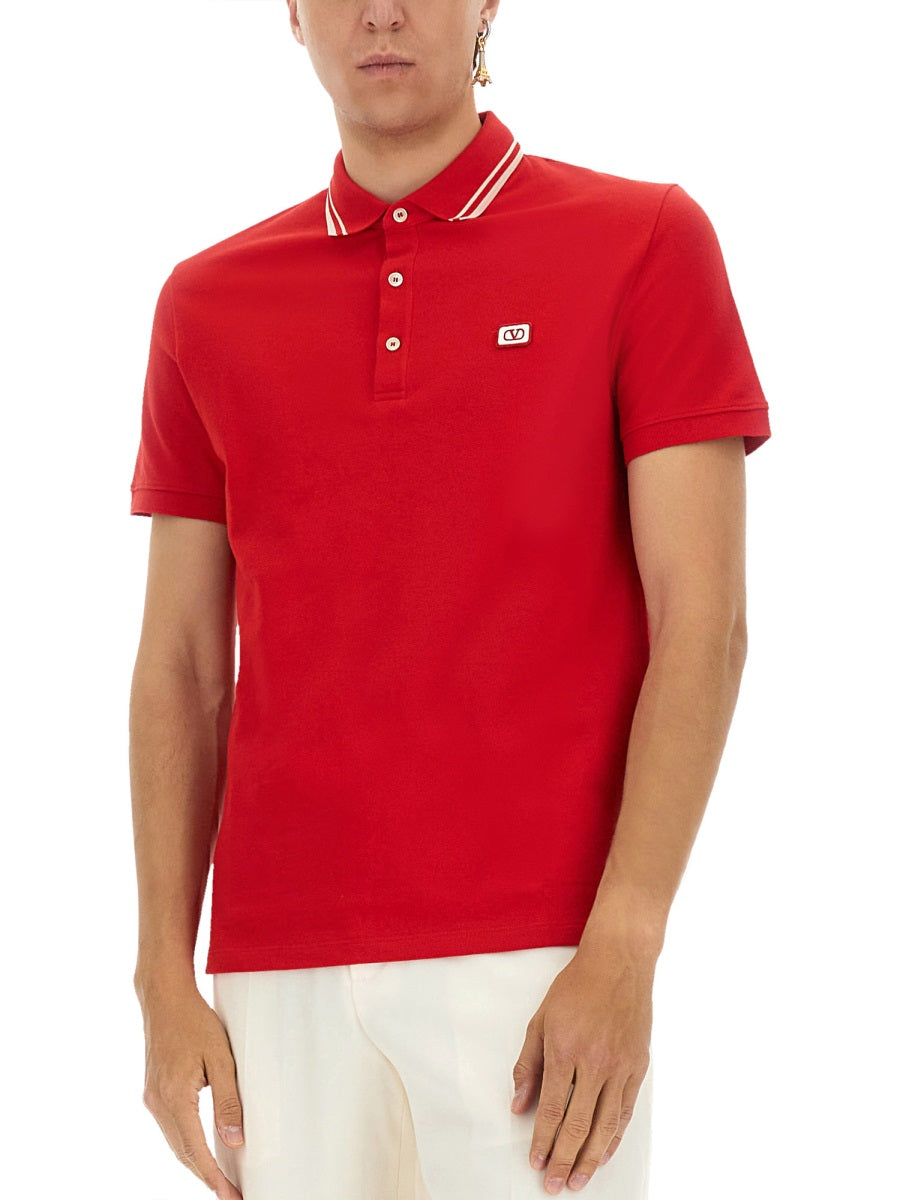 POLO SHIRT WITH SIGNATURE VLOGO
