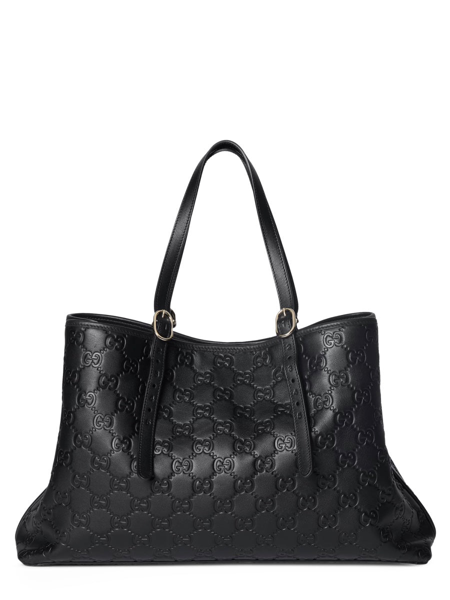 LARGE "GG EMBLEM" SHOPPING BAG