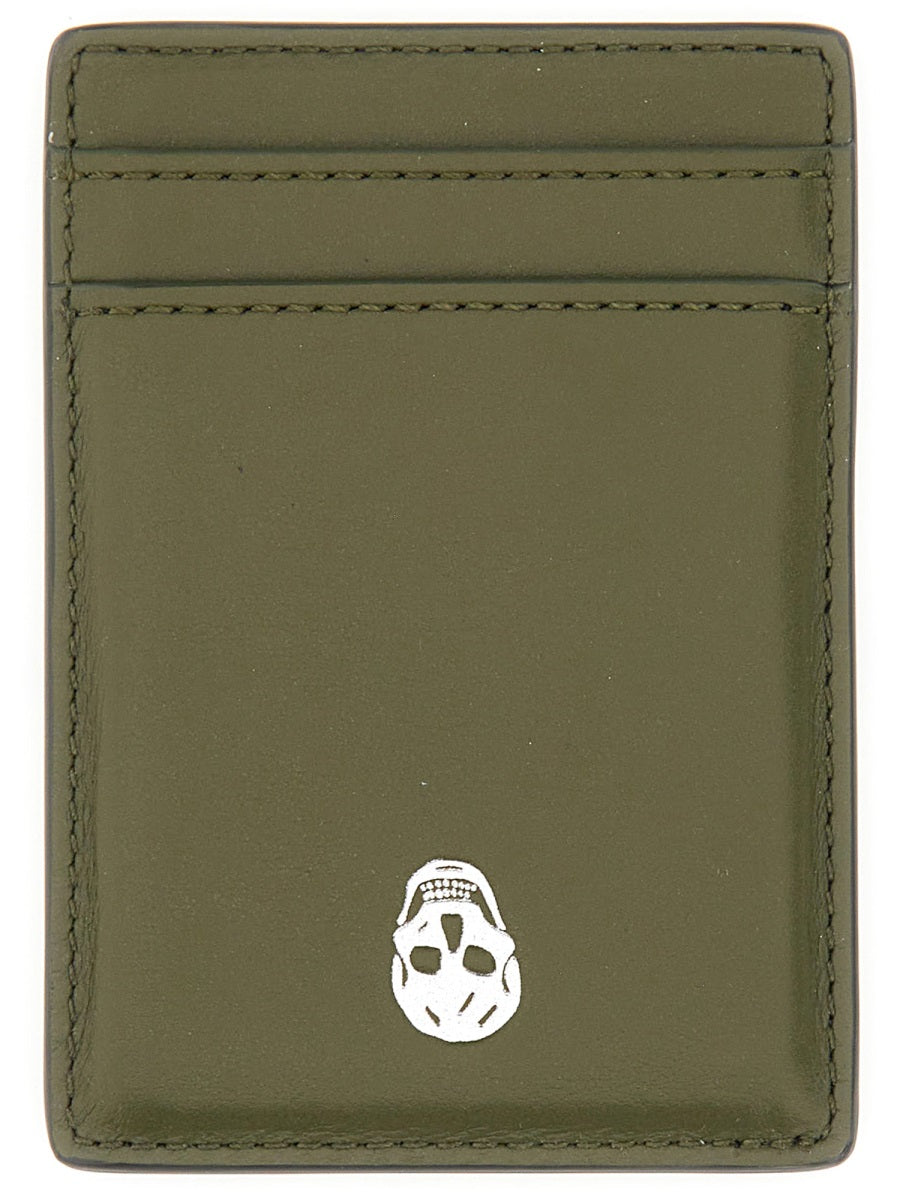 MAGNETIC CARD HOLDER "SKULL"