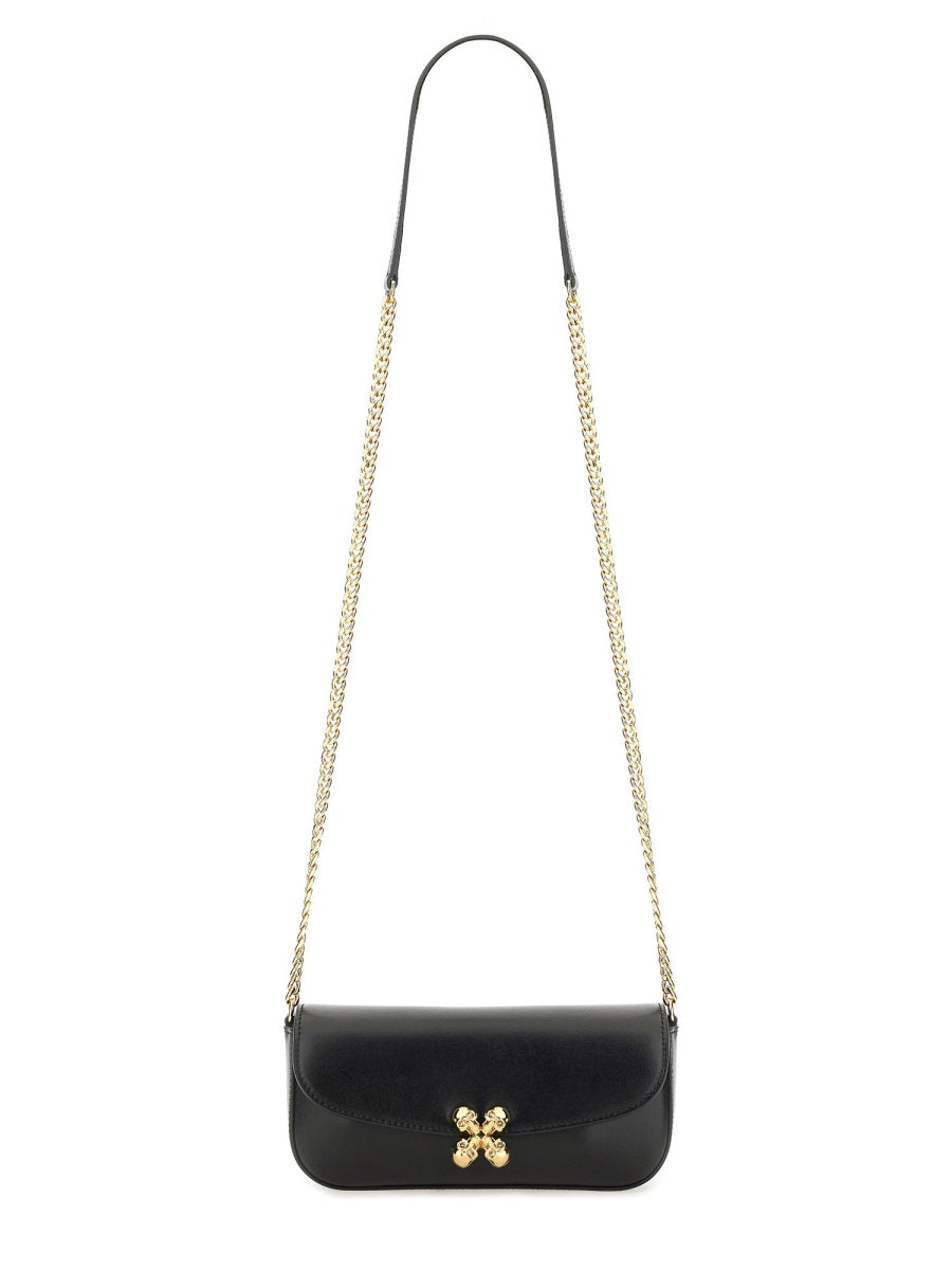 "SKULL FLOWER" BAG SMALL