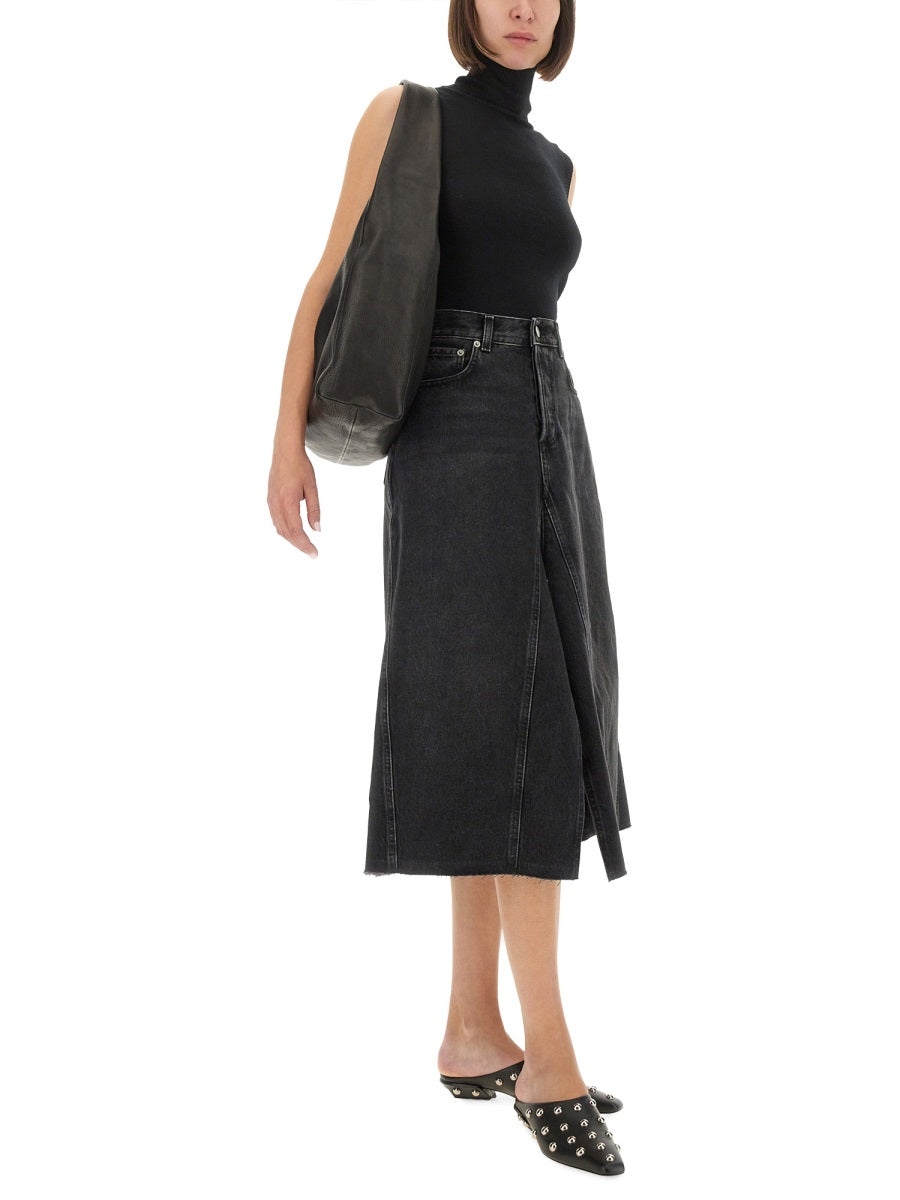 "STACY" MIDI SKIRT