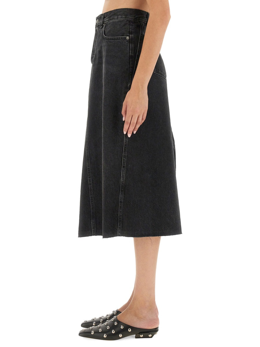 "STACY" MIDI SKIRT