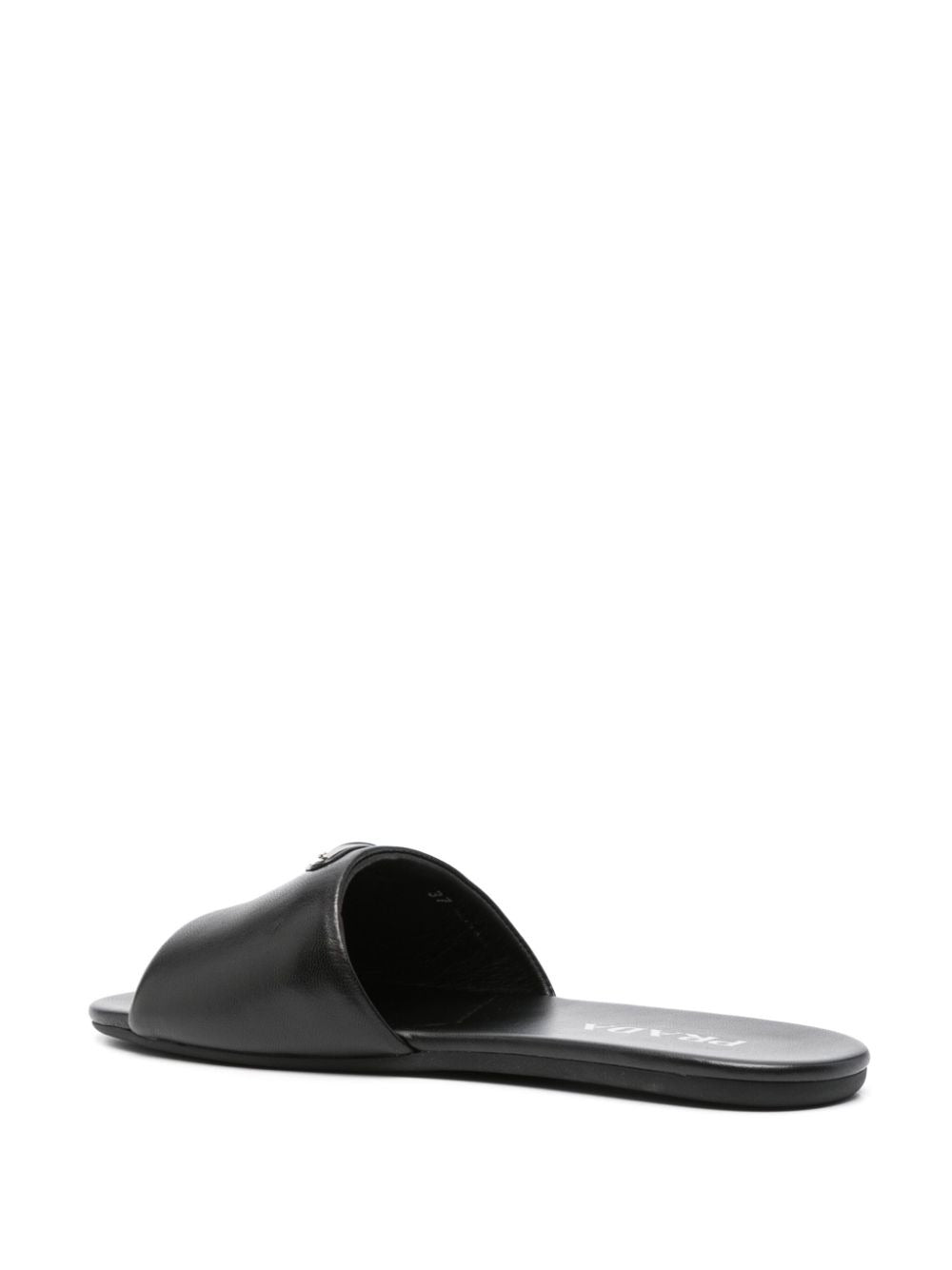 SANDALI SLIDE IN PELLE