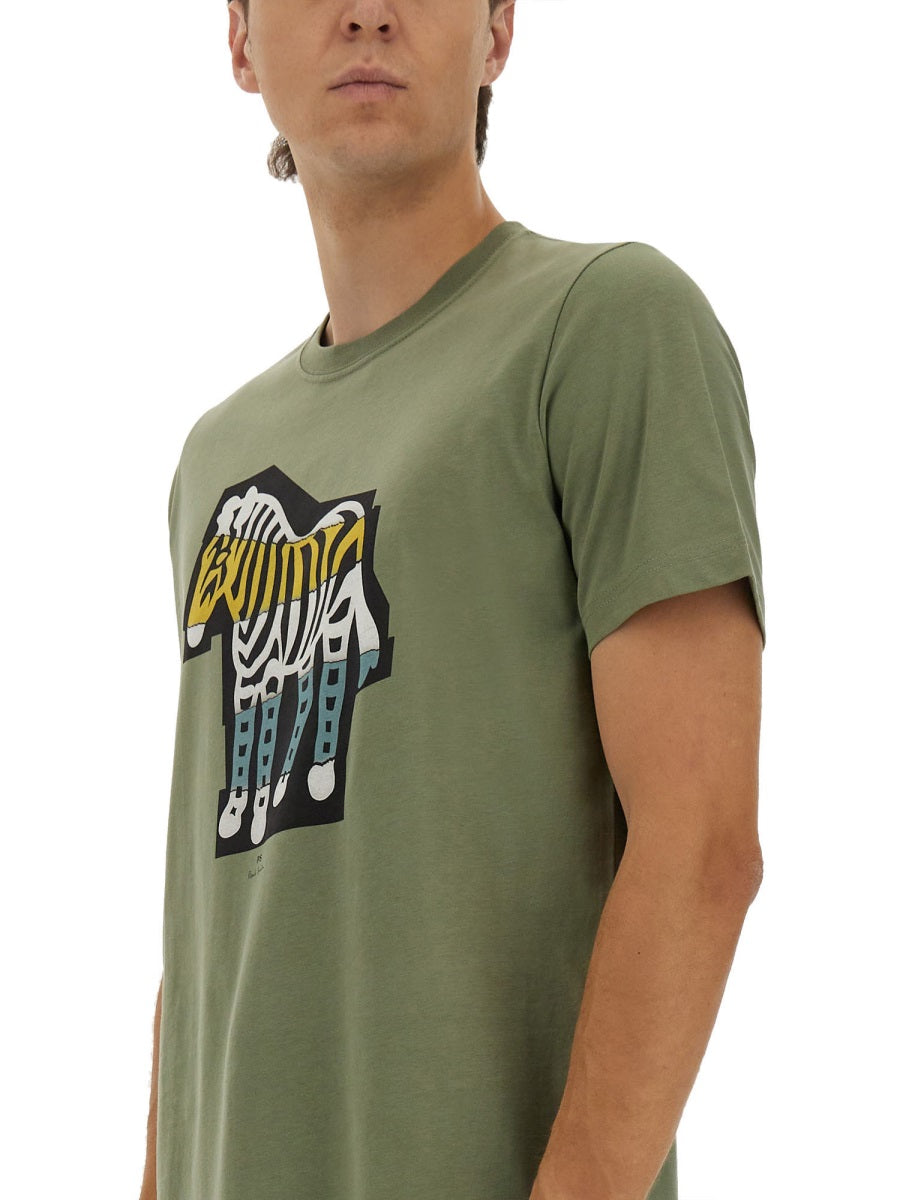 "ZEBRA CUTOUT" T-SHIRT