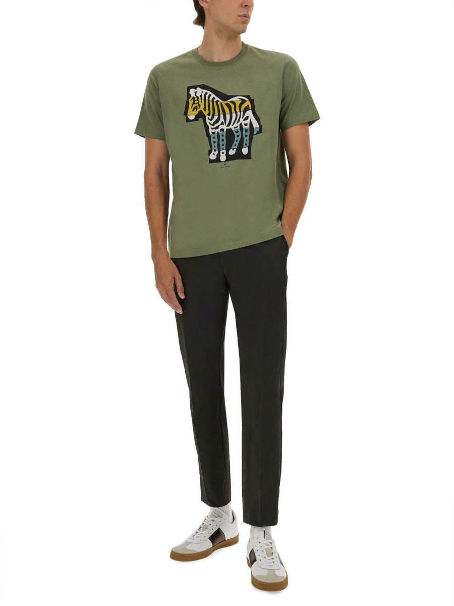 "ZEBRA CUTOUT" T-SHIRT
