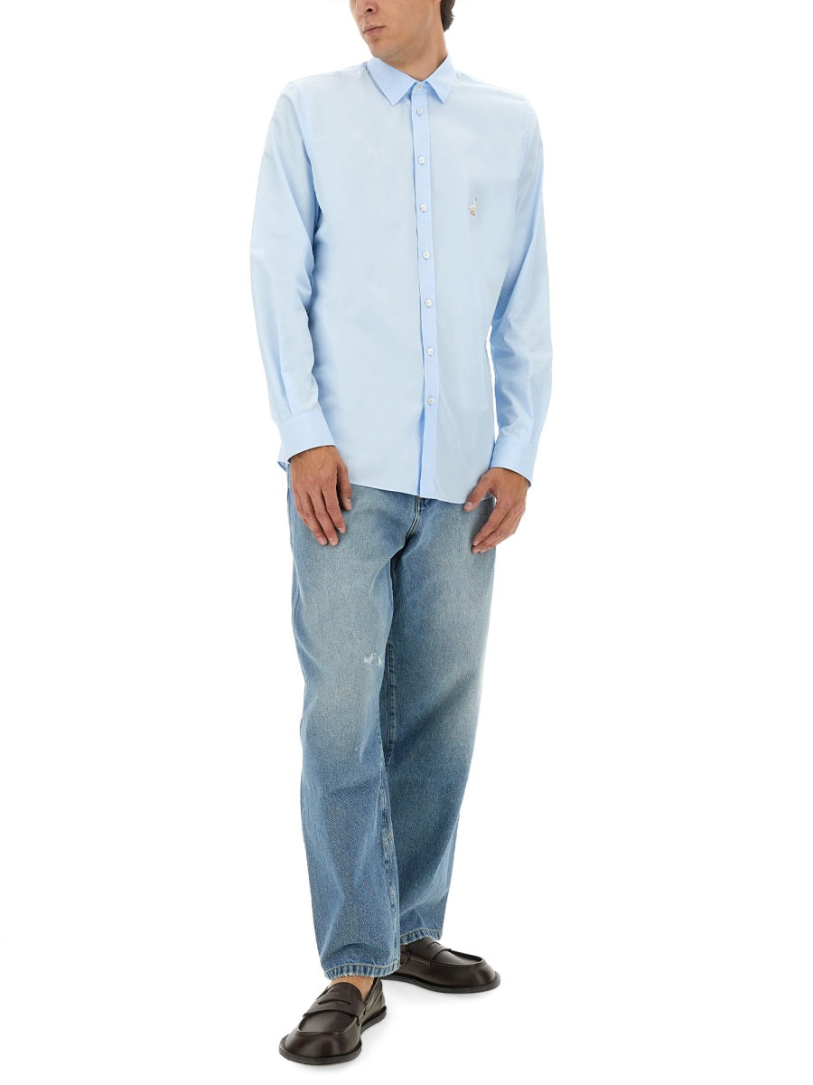 COTTON POPLIN SHIRT